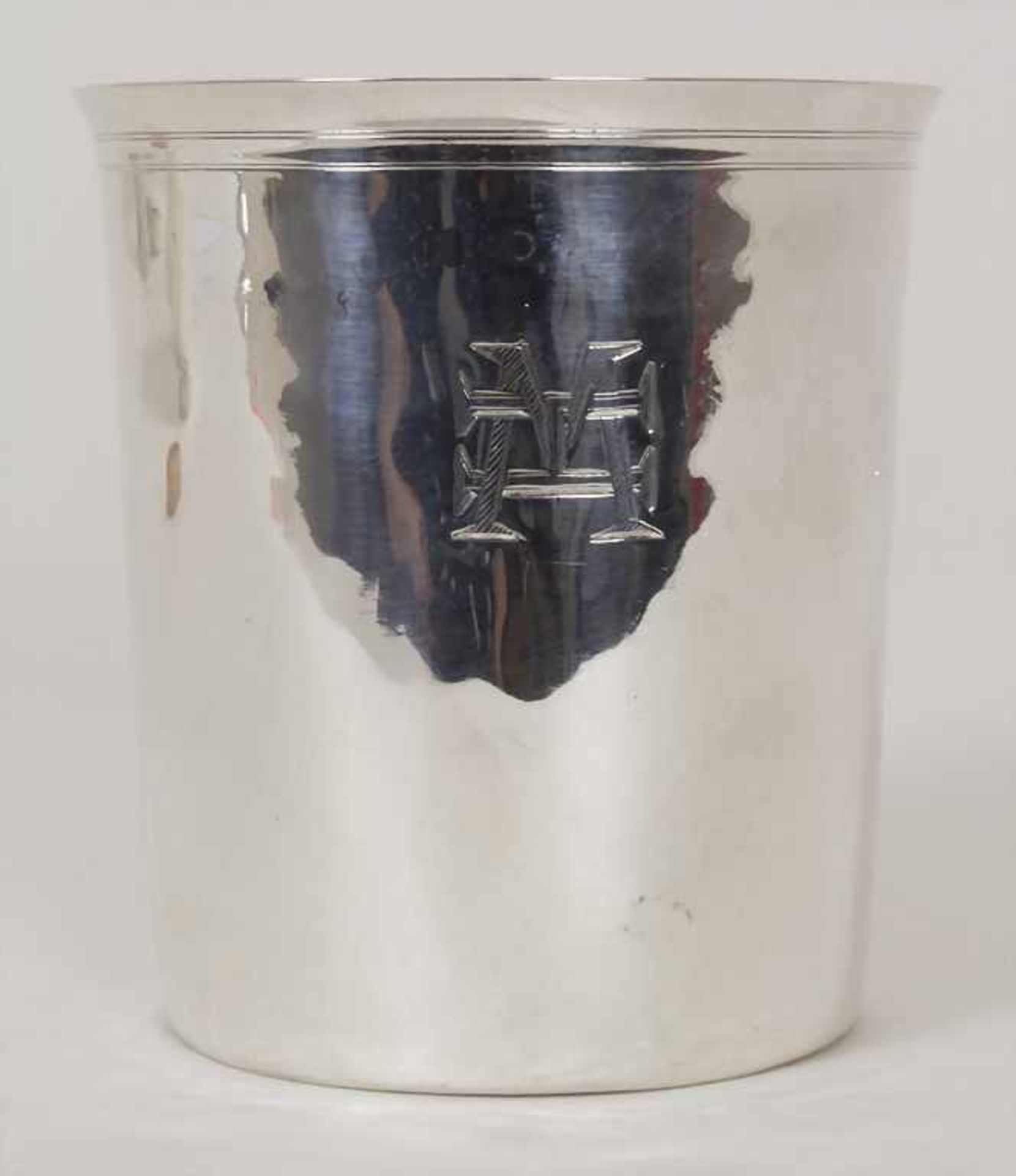 Silberbecher / A silver beaker, Sixte-Simon Rion, Paris, 1819-1838Material: Silber 950,Punzierung: