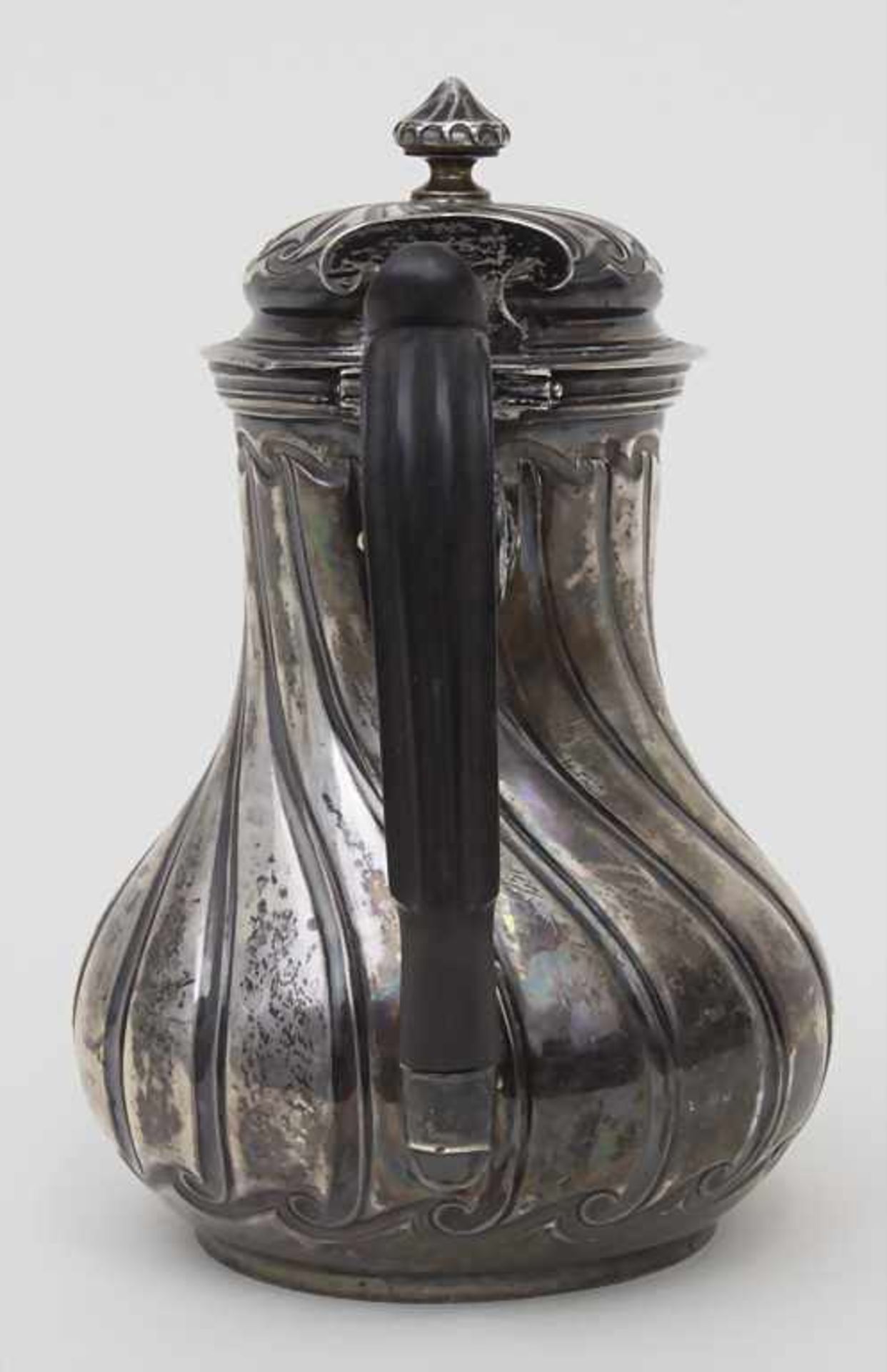 Mokkakanne / A mocha pot, Fray Fils (1875-1891), ParisMaterial: 950er Silber,Punzierung: Minerva - Bild 6 aus 17