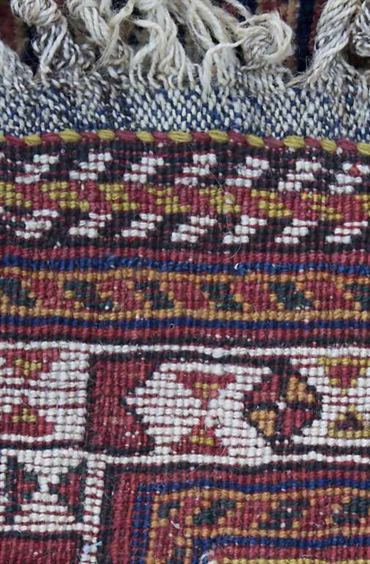 Orientteppich / An oriental carpetMaterial: Wolle auf Wolle, Maße: 238 x 145 cm, Zustand: gut, - Image 5 of 5