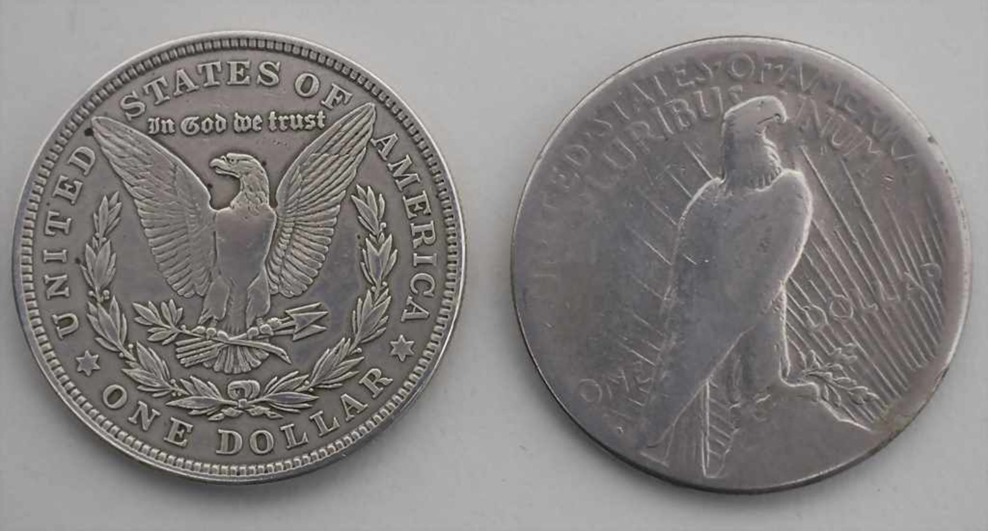 Sammlung Silbermünzen USA / A collection of silver coins USABestehend aus: * Morgan-Dollar, - Bild 5 aus 6