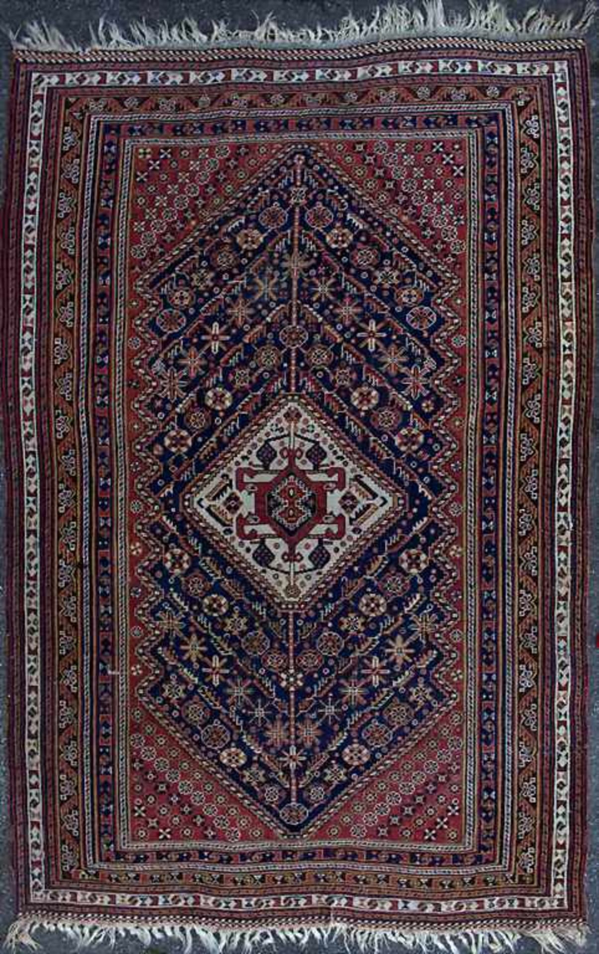 Orientteppich / An oriental carpetMaterial: Wolle auf Wolle, Maße: 238 x 145 cm, Zustand: gut,