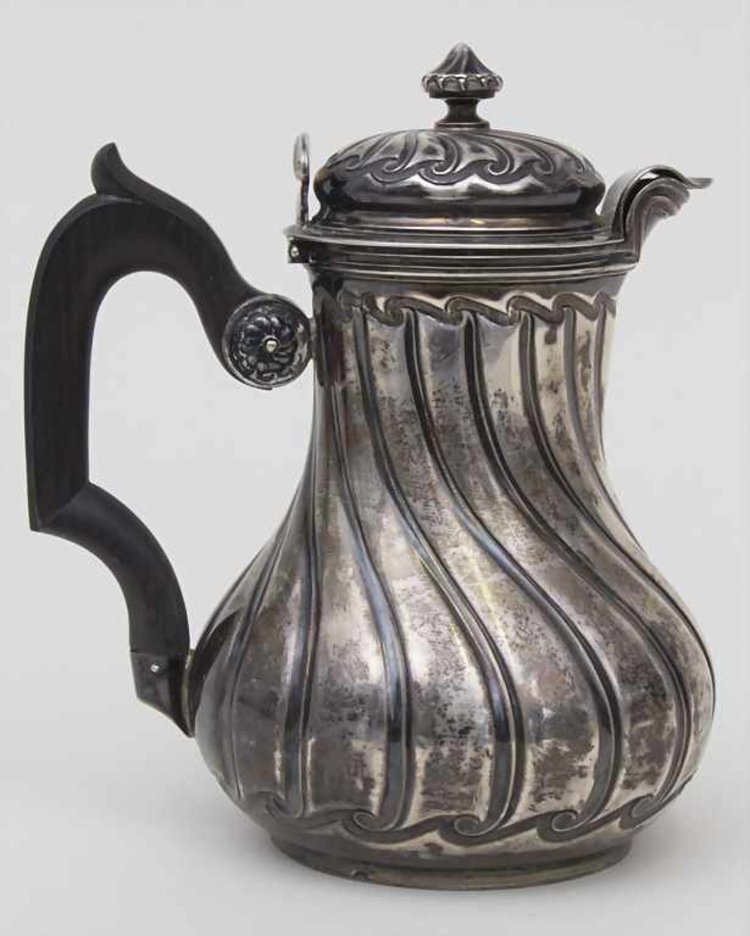 Mokkakanne / A mocha pot, Fray Fils (1875-1891), ParisMaterial: 950er Silber,Punzierung: Minerva - Bild 4 aus 17