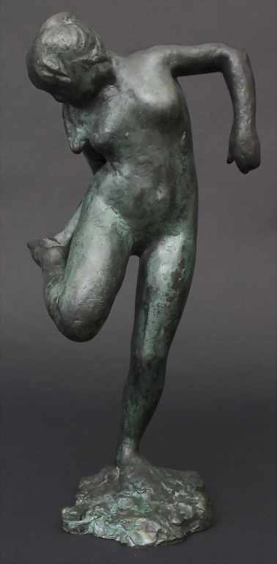 Edgar Degas (1834-1917), TänzerinMaterial: Original-Lizenzierter Bronzenachguss, malachitgrün