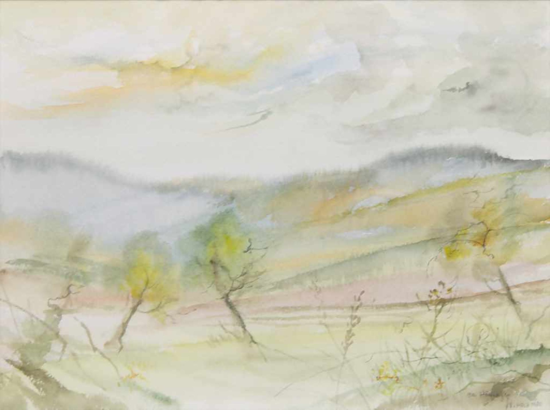 Werner Holz (1948-1991), Pfälzer Landschaft 'Bei Höringen' / A Paletinate landscape 'Near Höringen'