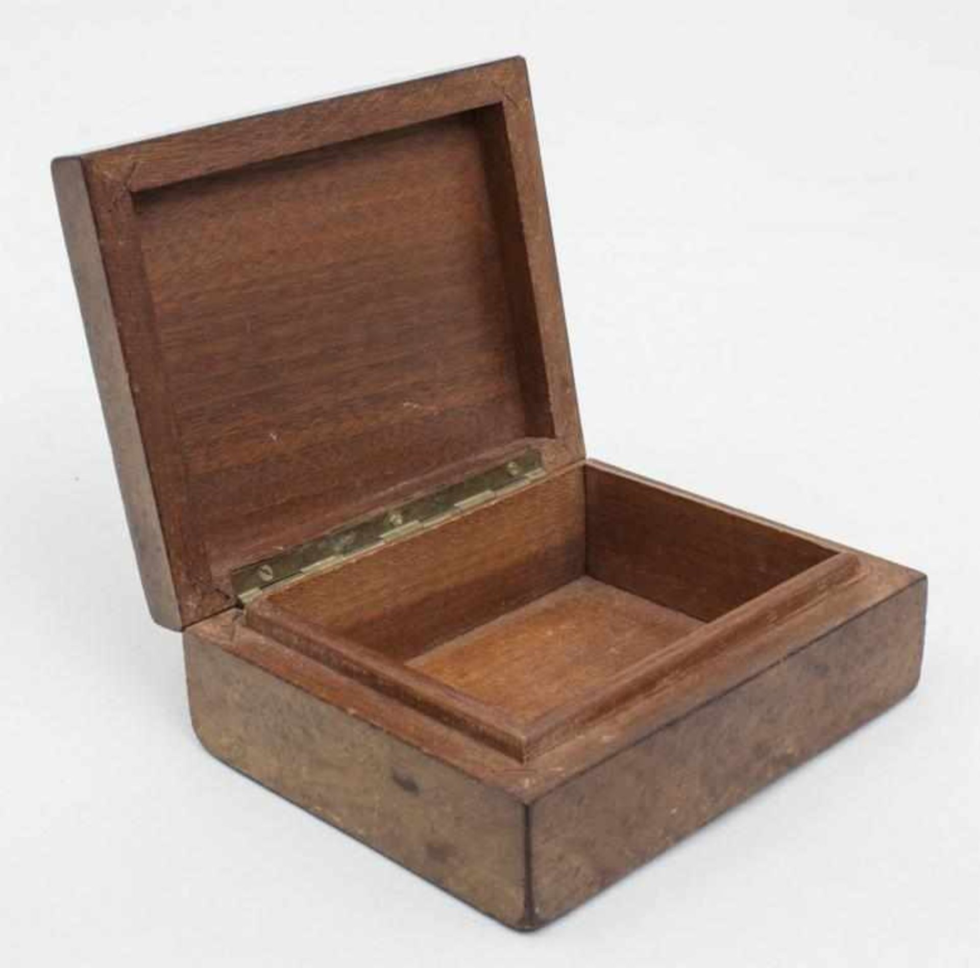 Zigarettendose/Cigarette Case, Friedrich II, deutsch, 1936rechteckige Scharnierdeckeldose aus - Bild 3 aus 3