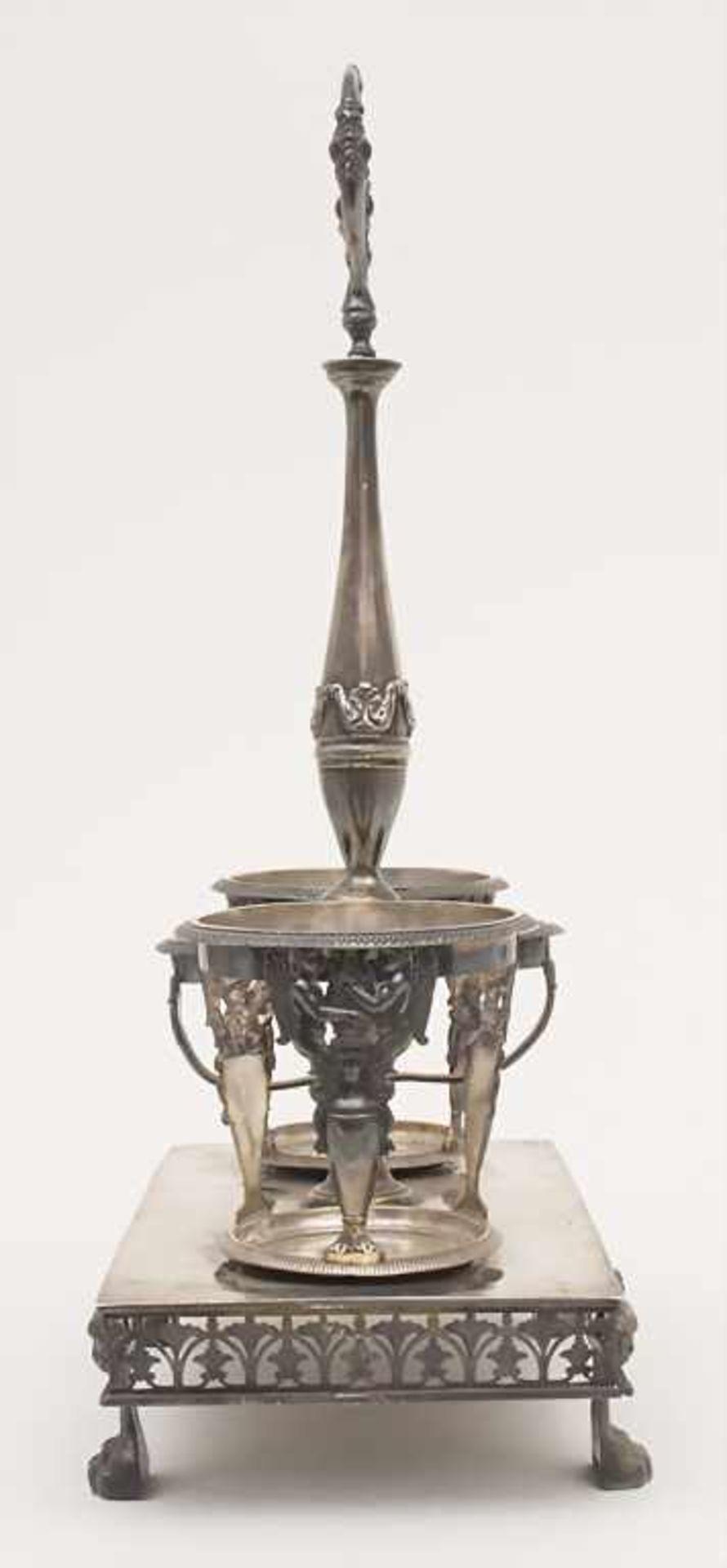 Empire-Menage / A silver cruet stand, Meister Jean-Pierre Bibron, Paris, 1803-1809Material: Silber - Bild 2 aus 11