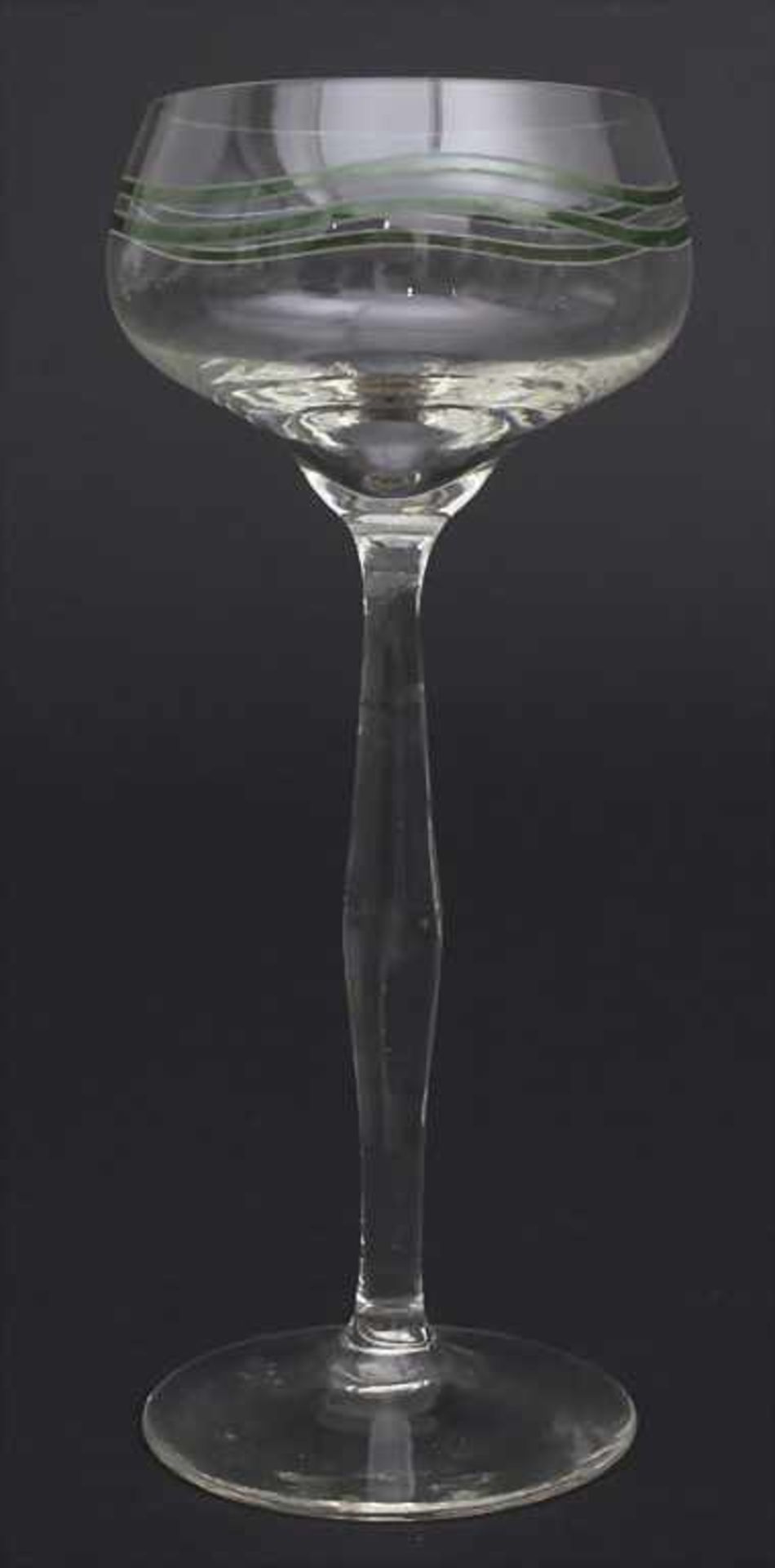 6 Sektschalen 'Liane' / A set of 6 champagne glasses 'liana', Hans Christiansen, Theresienthal, um - Bild 2 aus 5