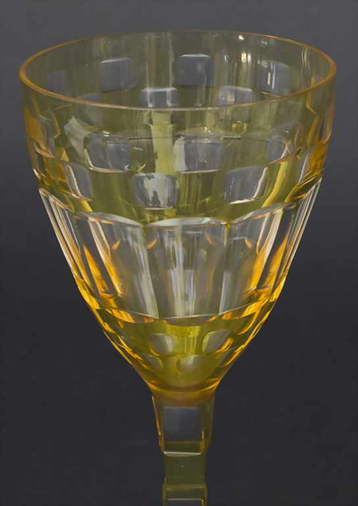 Kristallglas / A crystal glass, Otto Prutscher, WienHersteller: Meyr`s Neffe u.E. Bakalowitz, - Bild 2 aus 3