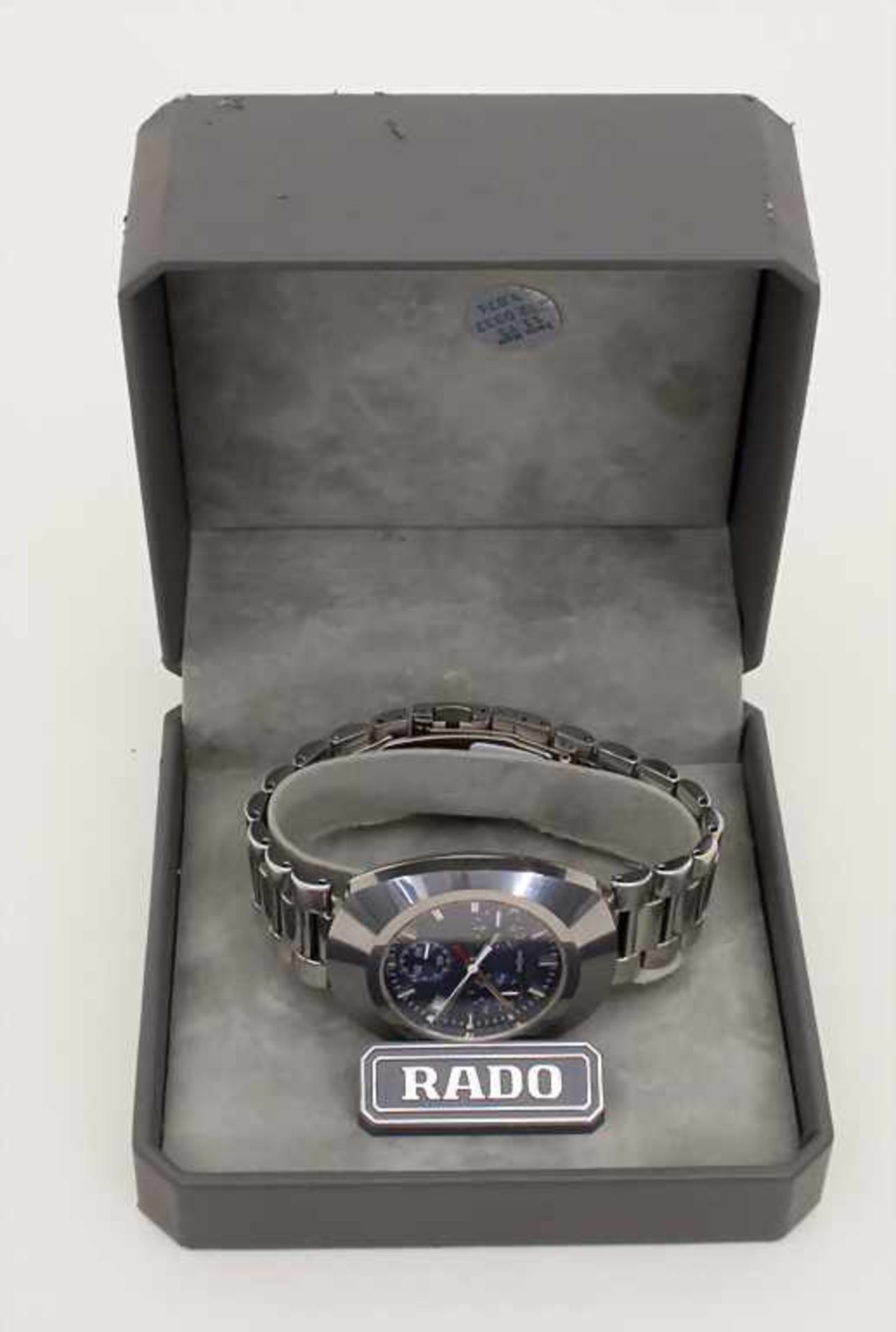 Herrenarmbanduhr / A men's watch, Rado DiaStar Chronograph, Swiss/SchweizHersteller: RADO, - Bild 2 aus 2