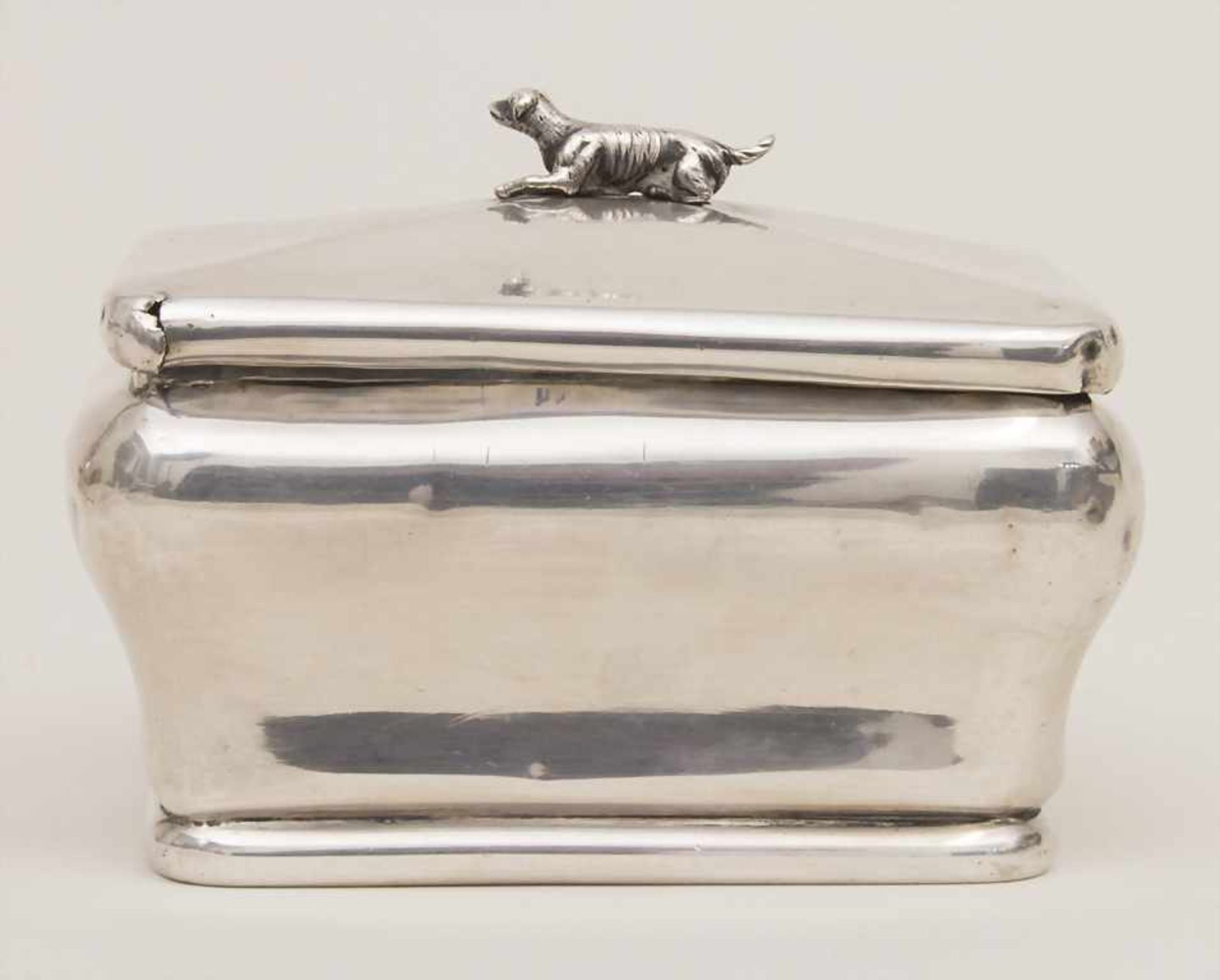 Seifendose / A silver soap box, J. Carreras, Barcelona, 19. Jh.Material: Silber, Punzierung: - Bild 3 aus 9