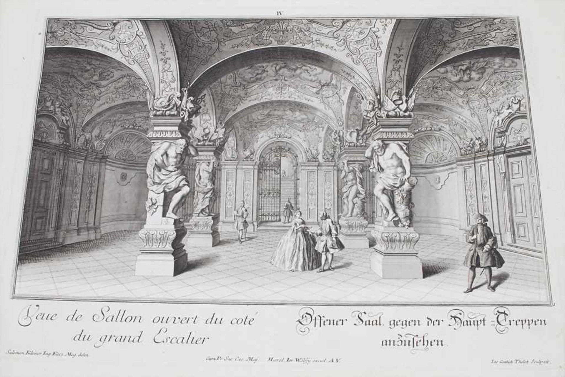 Salomon Kleiner (1700-1761), 'Suitte des Residences Memorables Eugene Francois Duc de Savoye et de - Bild 3 aus 12