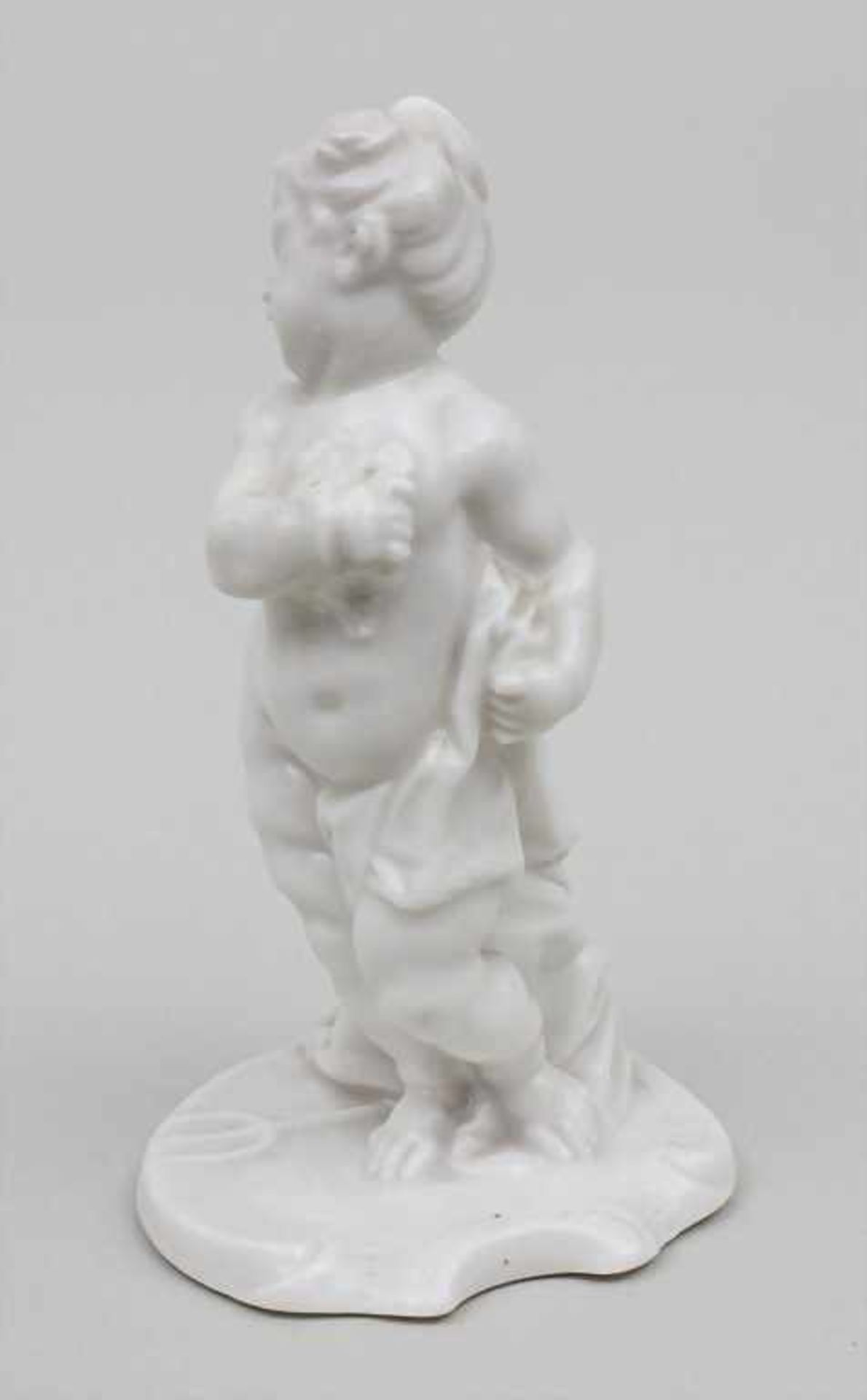 Putto als Amphitrite / A Cherub As Goddess Amphitrite, Franz Anton Bustelli, Nymphenburg, Anfang 20. - Image 2 of 5