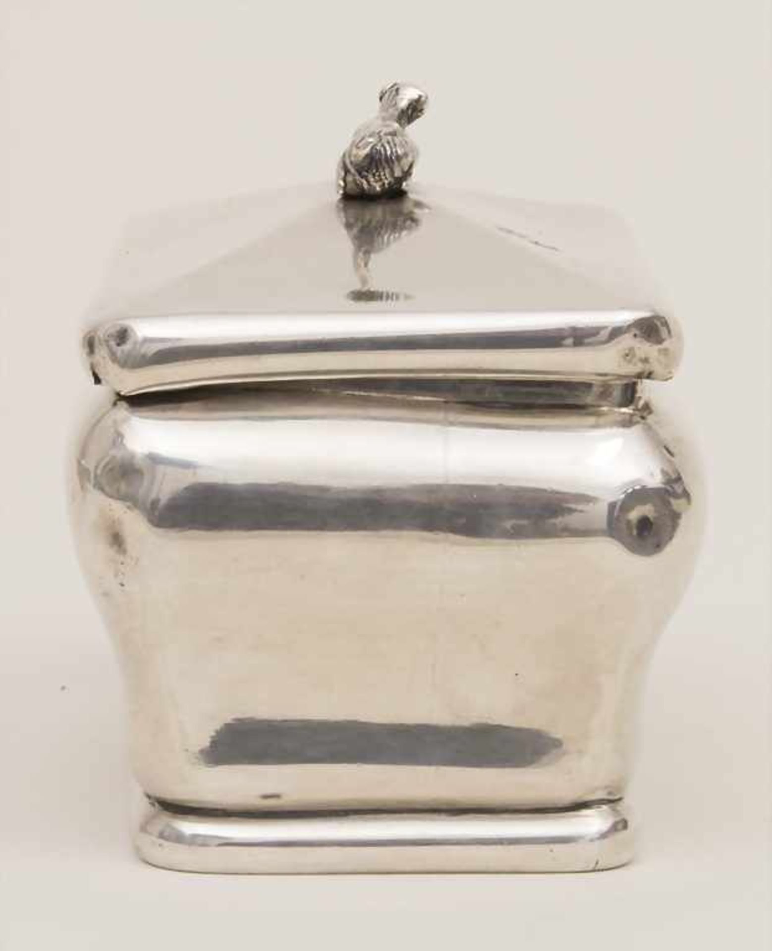 Seifendose / A silver soap box, J. Carreras, Barcelona, 19. Jh.Material: Silber, Punzierung: - Bild 4 aus 9