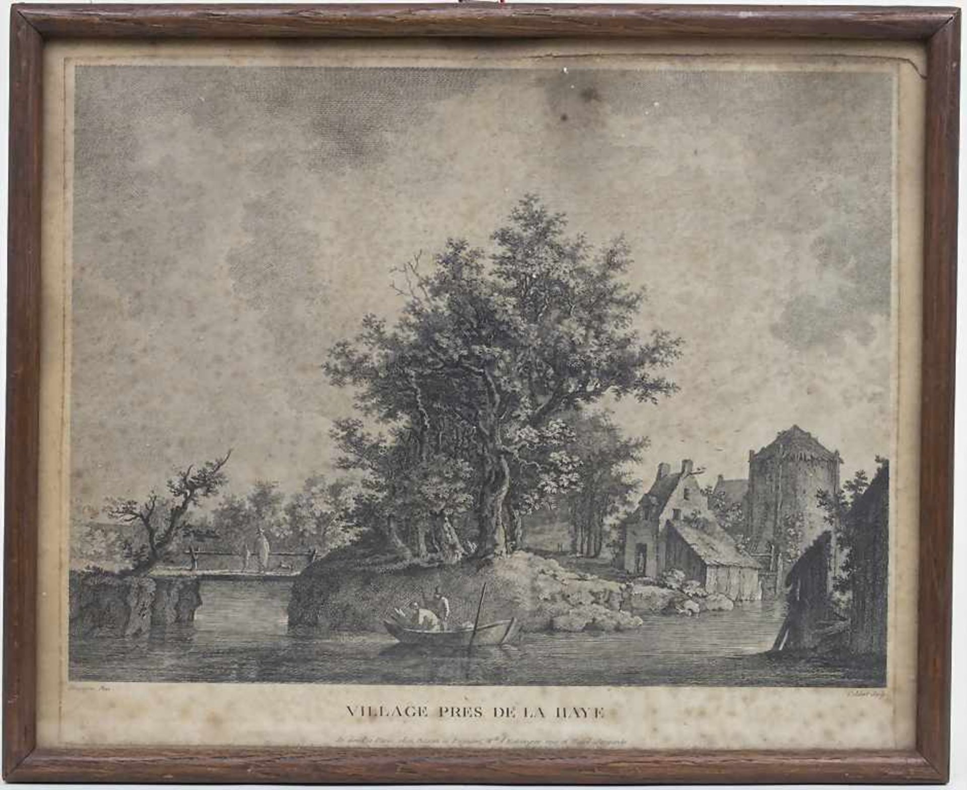 Nicolas Colbert (1750-1806), 'Village près de la Haye'Technik: Kupferstich auf Papier (auf Pappe