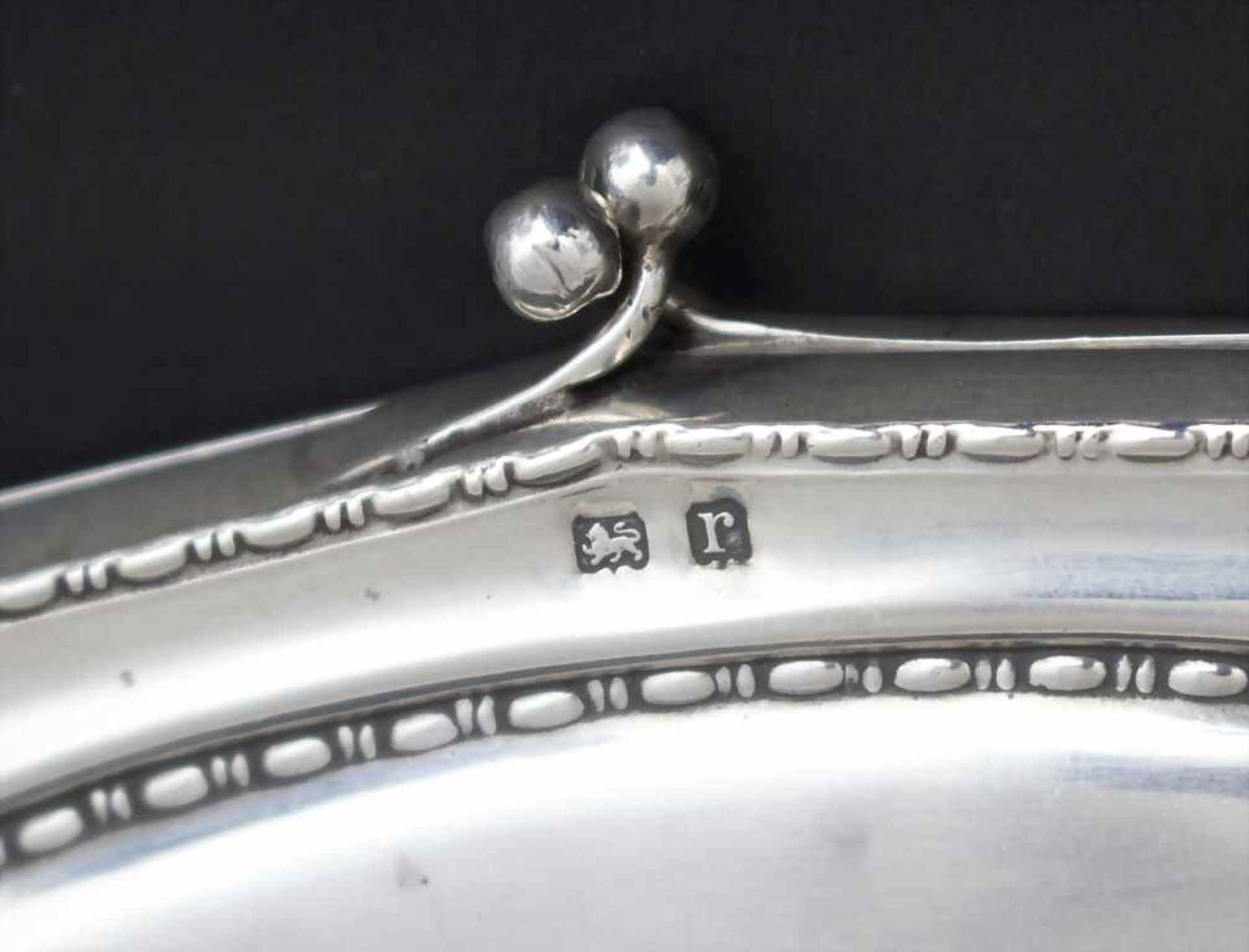 Silber Täschchen / A silver purse, Henry Clifford Davis, Birmingham, 1916Material: 925er Silber, - Bild 4 aus 5