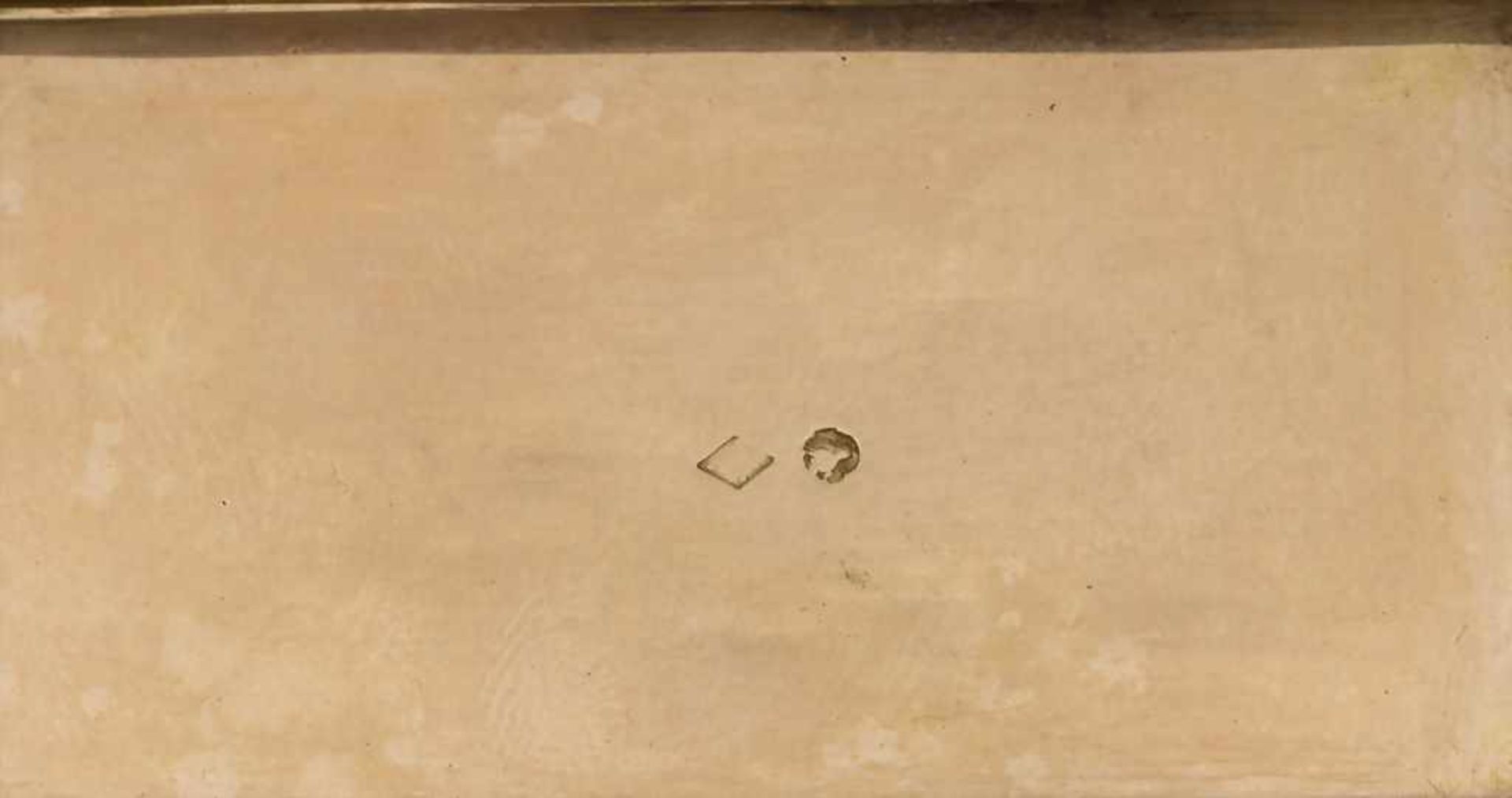 Tabatiere / A tobacco tin, Paris, 1819-1839Material: GG 18 Kt 750/000, Beschaumarken, Goldmarke, - Bild 3 aus 3