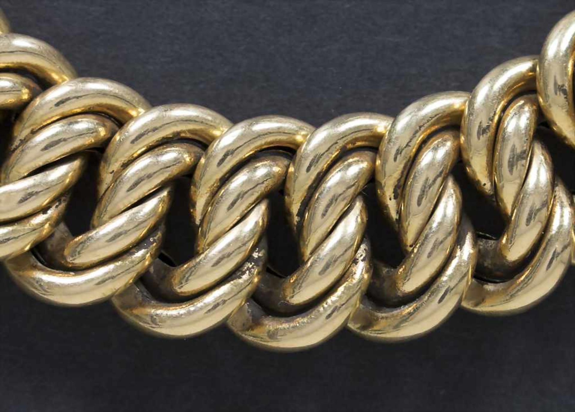 Damenarmband / A ladies bracelet, Paris, um 1950Material: Gelbgold GG 750/000 18 Kt, gepunzt, - Image 3 of 3
