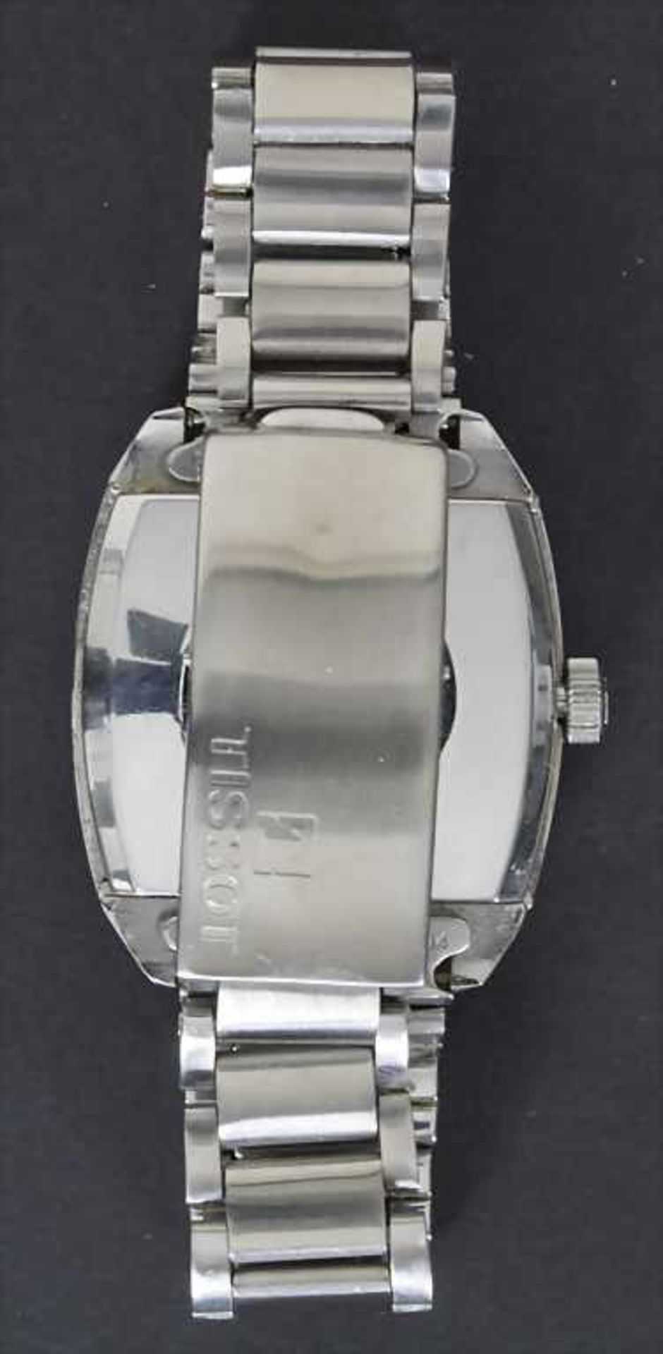 HAU / A men's watch, Tissot, Schweiz/Swiss, um 1970Gehäuse: Stahl, Boden gedrückt,Werk: Automatik - Bild 3 aus 3