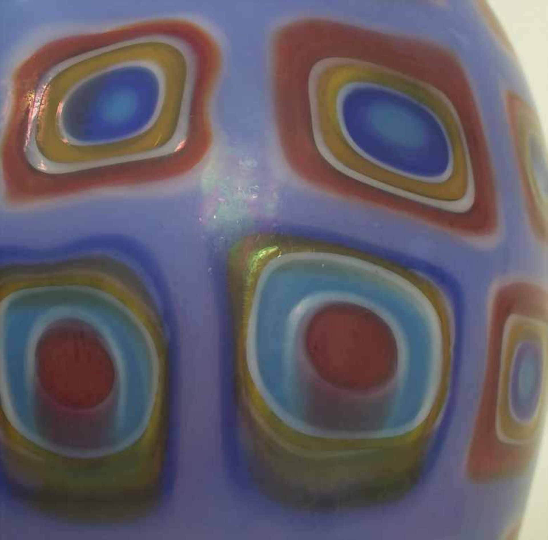 Große Vase / A large vase, Moretti Franco, Murano, 2. Hälfte 20. Jh.Material: farbloses Glas, in der - Image 6 of 6