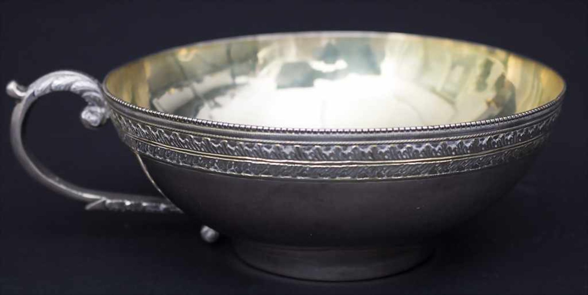 Große Tasse mit Handhabe / A large silver cup, Osmanisch / Türkei / Ottoman / Turkey, um - Bild 2 aus 5