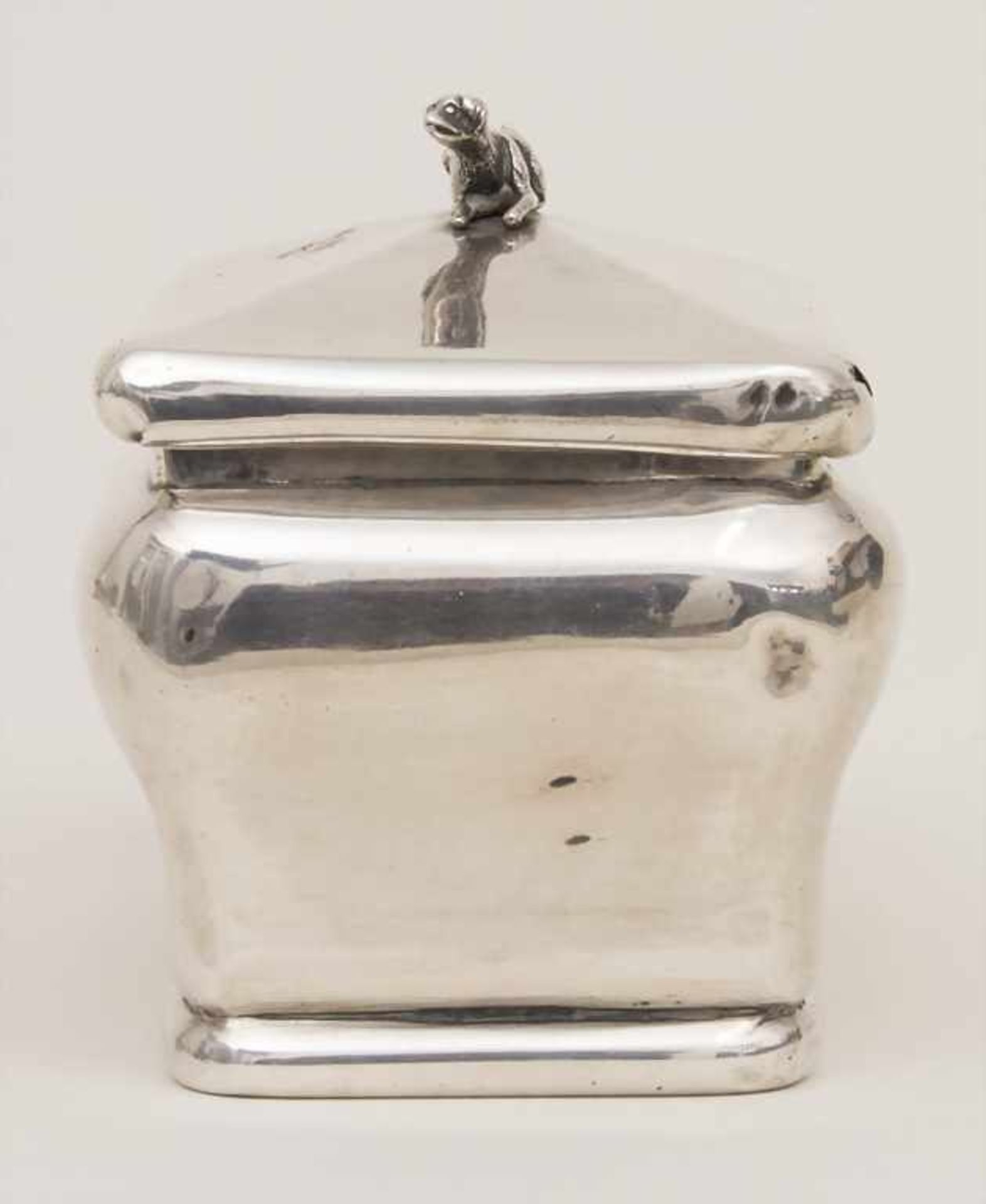 Seifendose / A silver soap box, J. Carreras, Barcelona, 19. Jh.Material: Silber, Punzierung: - Bild 2 aus 9
