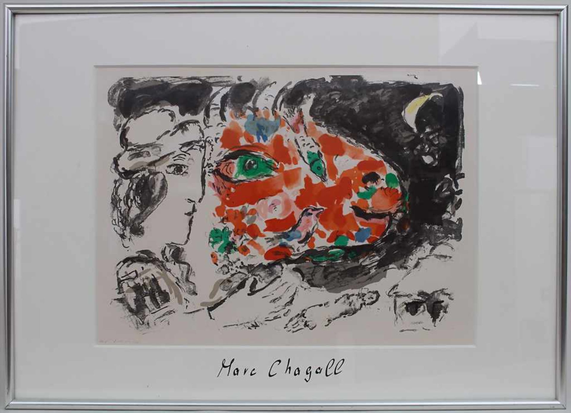 Marc Chagall (1887-1985), 'Après L`Hiver', 1972Technik: Farblithografie im Passpartout hinter Glas - Bild 2 aus 4