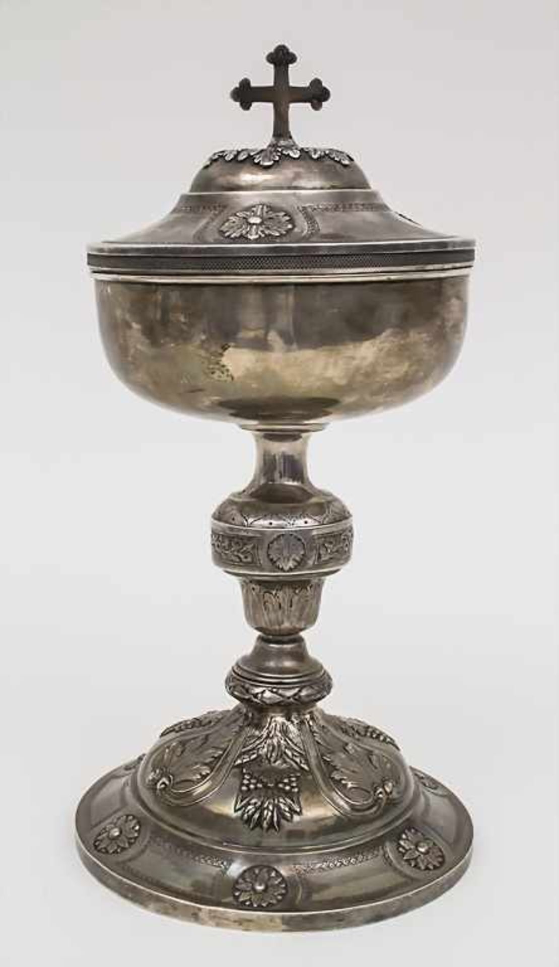 Messkelch / Chalice, Frankreich/France, 1809-1819Punzierung: Hahnen Marke Provinz, Silber 950,