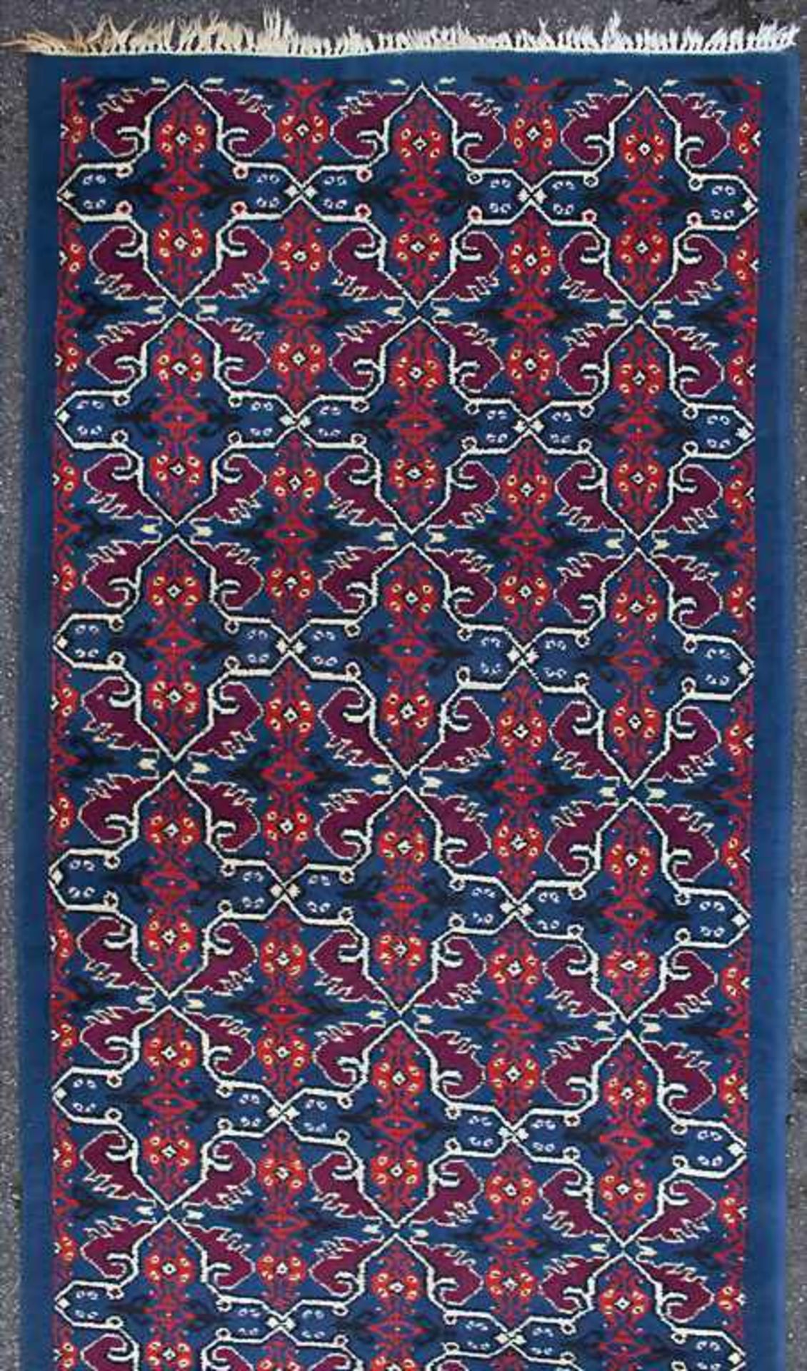 Läufer / A carpet, TunesienMaterial: Wolle auf Wolle, Maße: 445 x 115 cm, Zustand: gut, partiell - Image 2 of 6