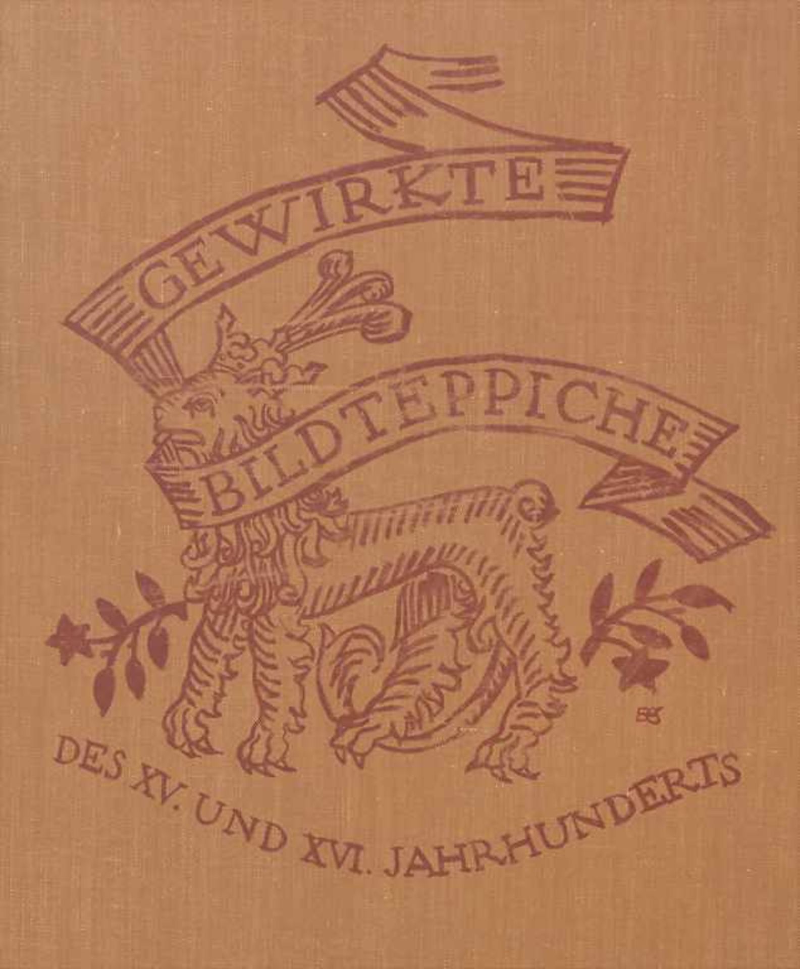 Rudolf F. Burckhardt (Hg), 'Gewirkte Bildteppiche des XV. und XVI. Jahrhunderts', 1923Verlag: Karl - Bild 3 aus 7