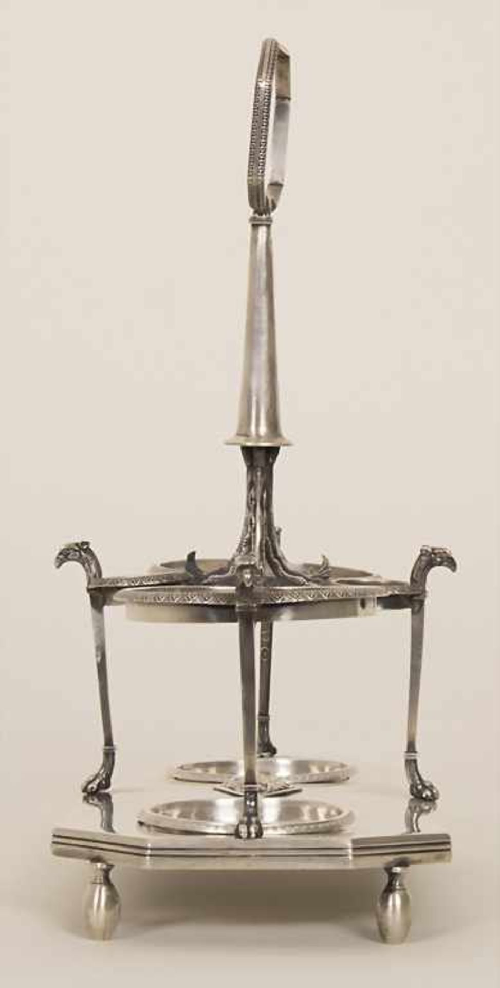 Empire-Menage / A silver cruet stand, Abel-Étienne Giroux, Paris, 1806Material: Silber 950, - Image 2 of 9