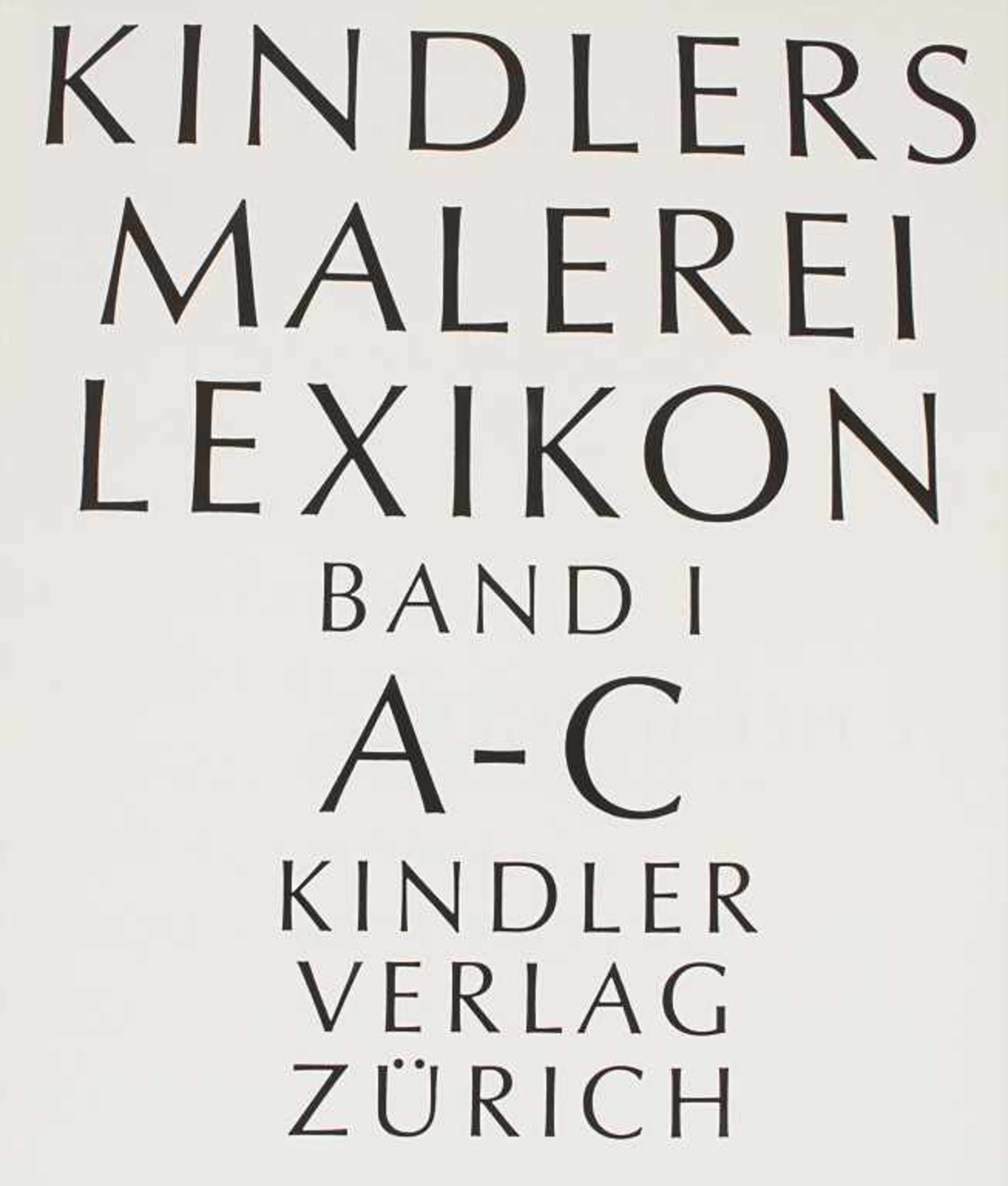 Bazin/Read/Fritz u.a. (Hg), Kindler's Malerei-Lexikon, 6 Bände, 1964Untertitel: 1000 - Image 2 of 5