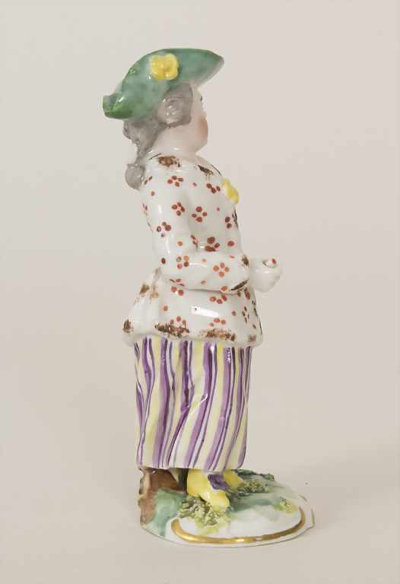 Mädchen / A girl, Frankenthal, 1782Material: Porzellan, glasiert und farbig staffiert,Marke: - Image 2 of 5