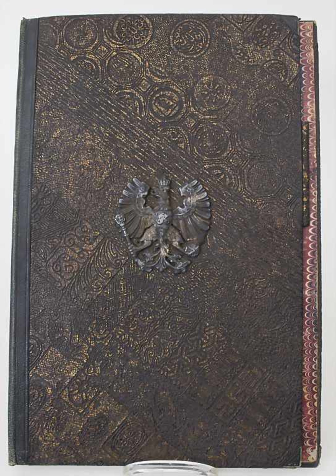 Dokumentenmappe / Document folder, Königreich Preussen, Ende 19. Jh.Material: Dokumentenmappe,