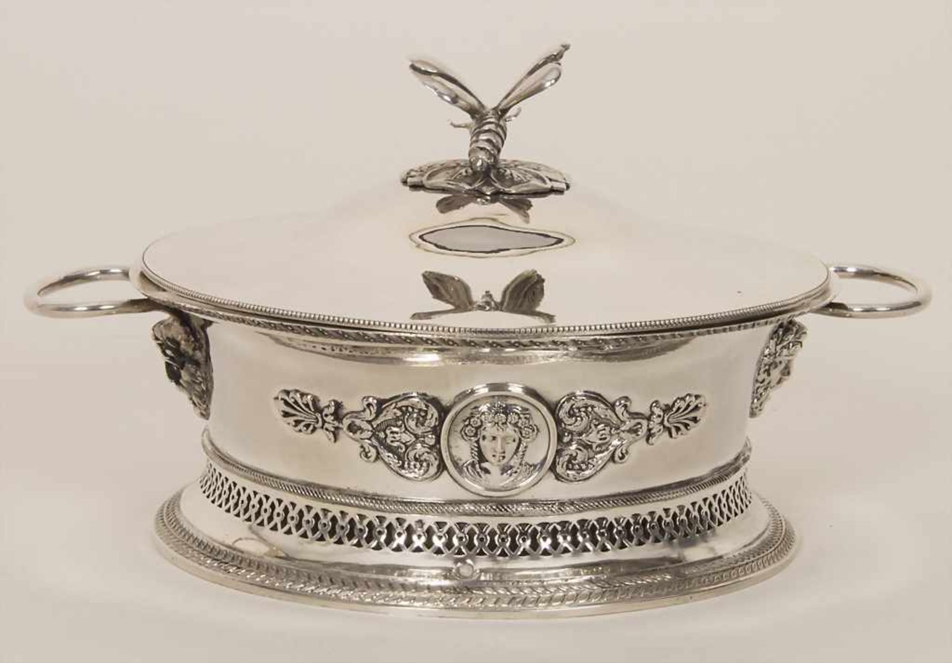 Empire Bonboniere / A silver Empire bonbonnière, Paris, 1809-1819Material: Silber 950, Punzierung: - Image 3 of 7