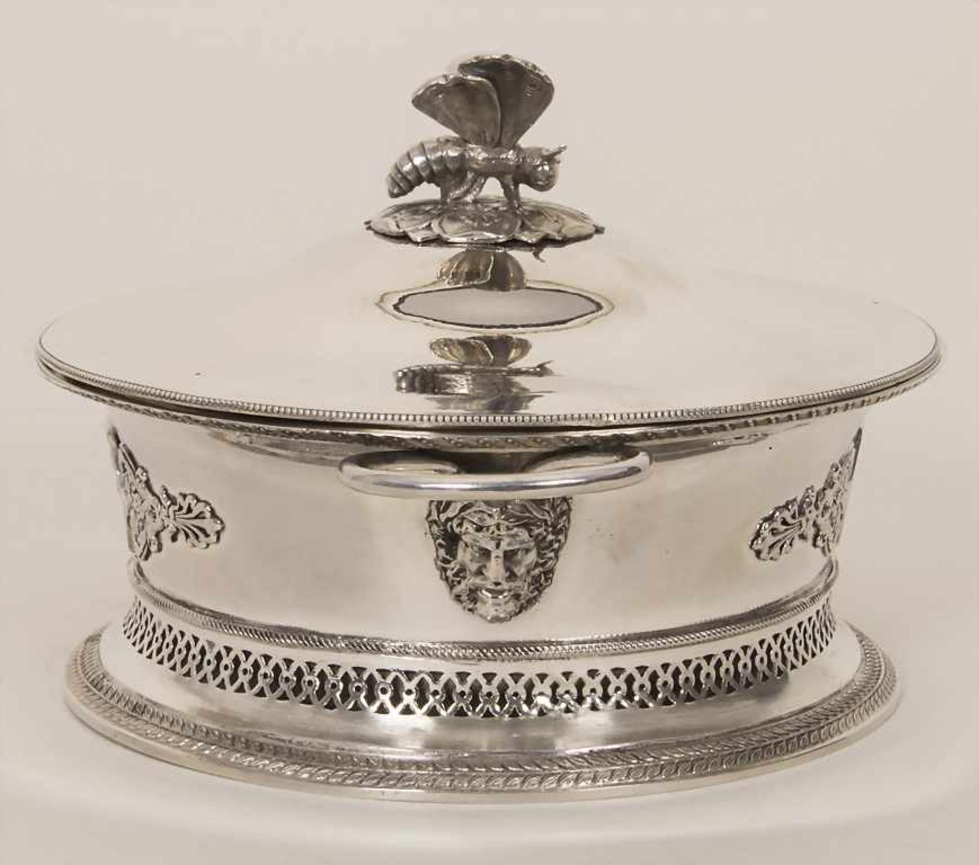 Empire Bonboniere / A silver Empire bonbonnière, Paris, 1809-1819Material: Silber 950, Punzierung: - Image 4 of 7