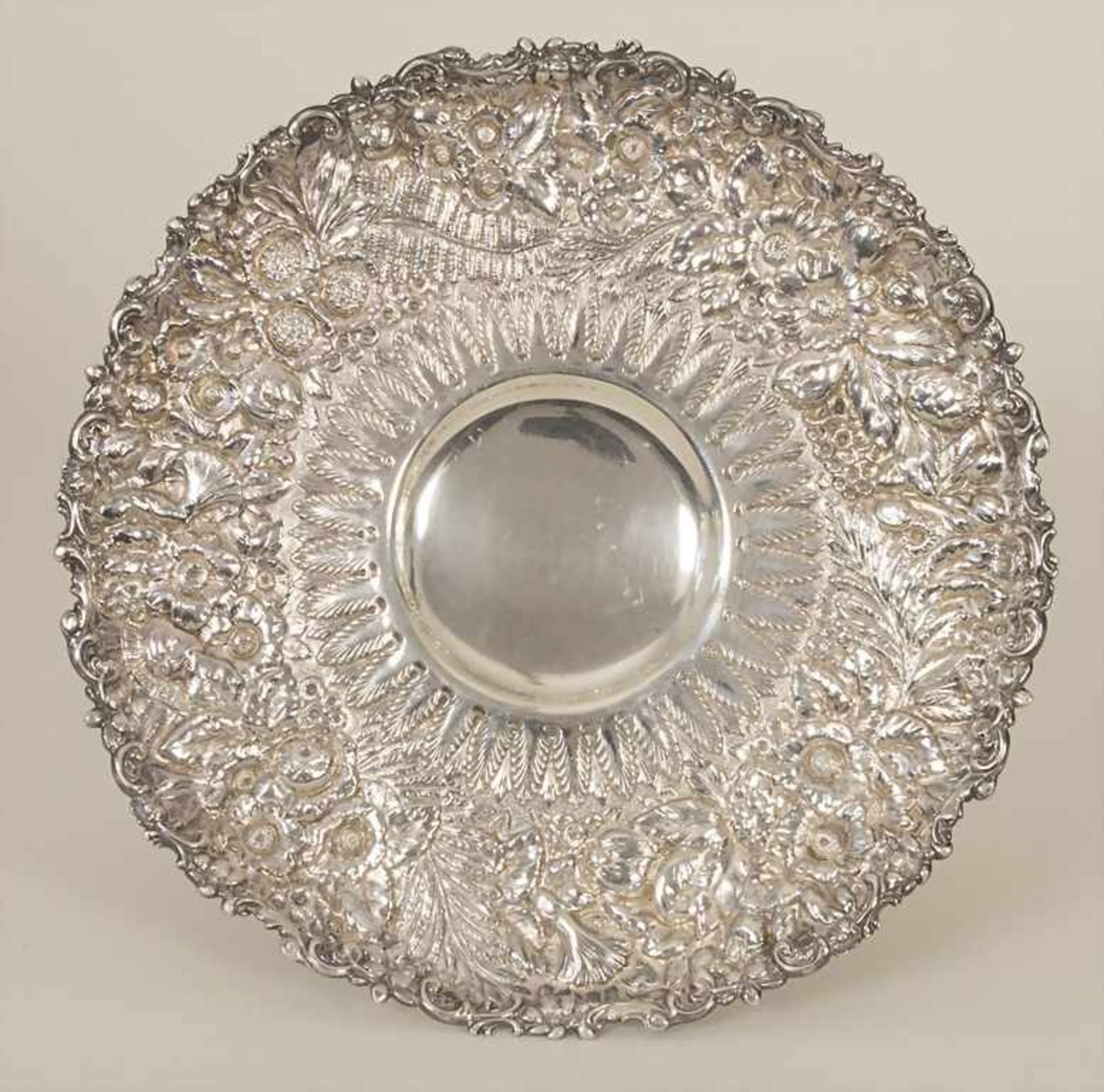 Obstschale / Fußschale / A silver footed fruit dish, Tiffany & Co., New York, 20. Jh.Material: - Image 3 of 9