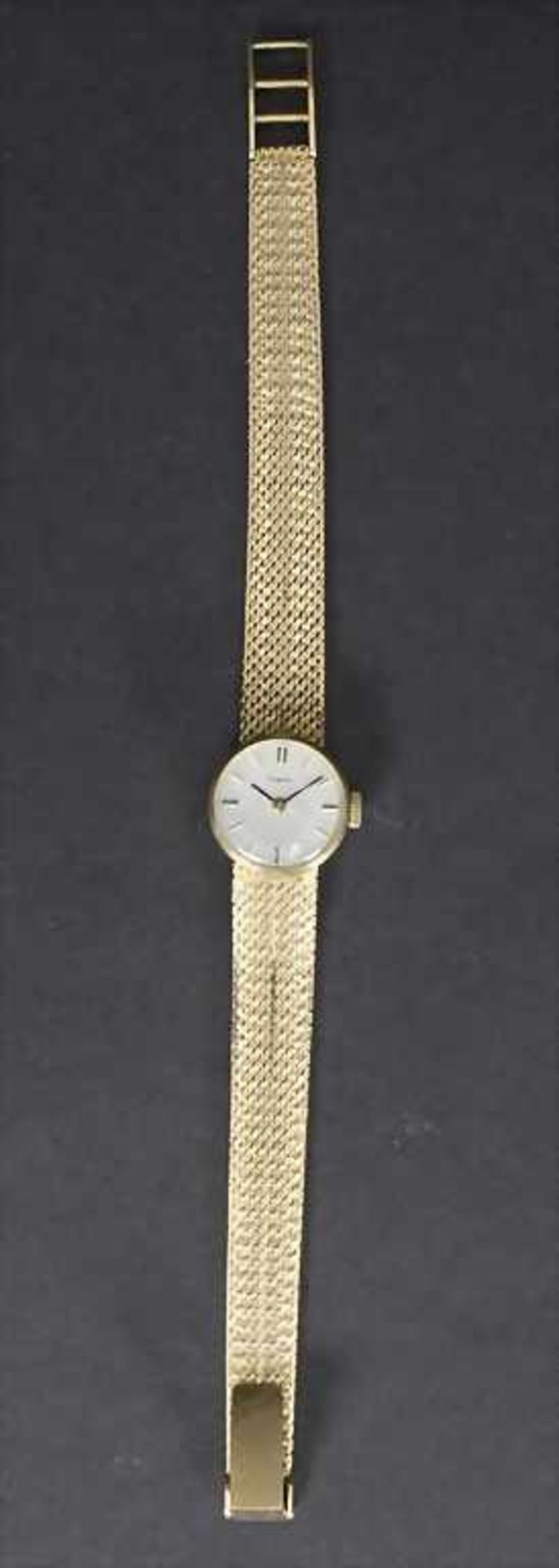 Damenuhren / A ladies wrist watch, Dugena, um 1960Material: GG 585/000,Werk: Handaufzug,Zifferblatt: - Image 2 of 4