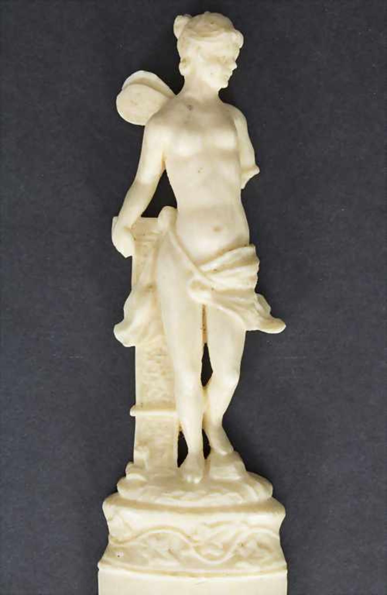 Brieföffner mit geflügelter Aktfigur / A letter opener with winged female nude, um 1900Material: - Image 3 of 3