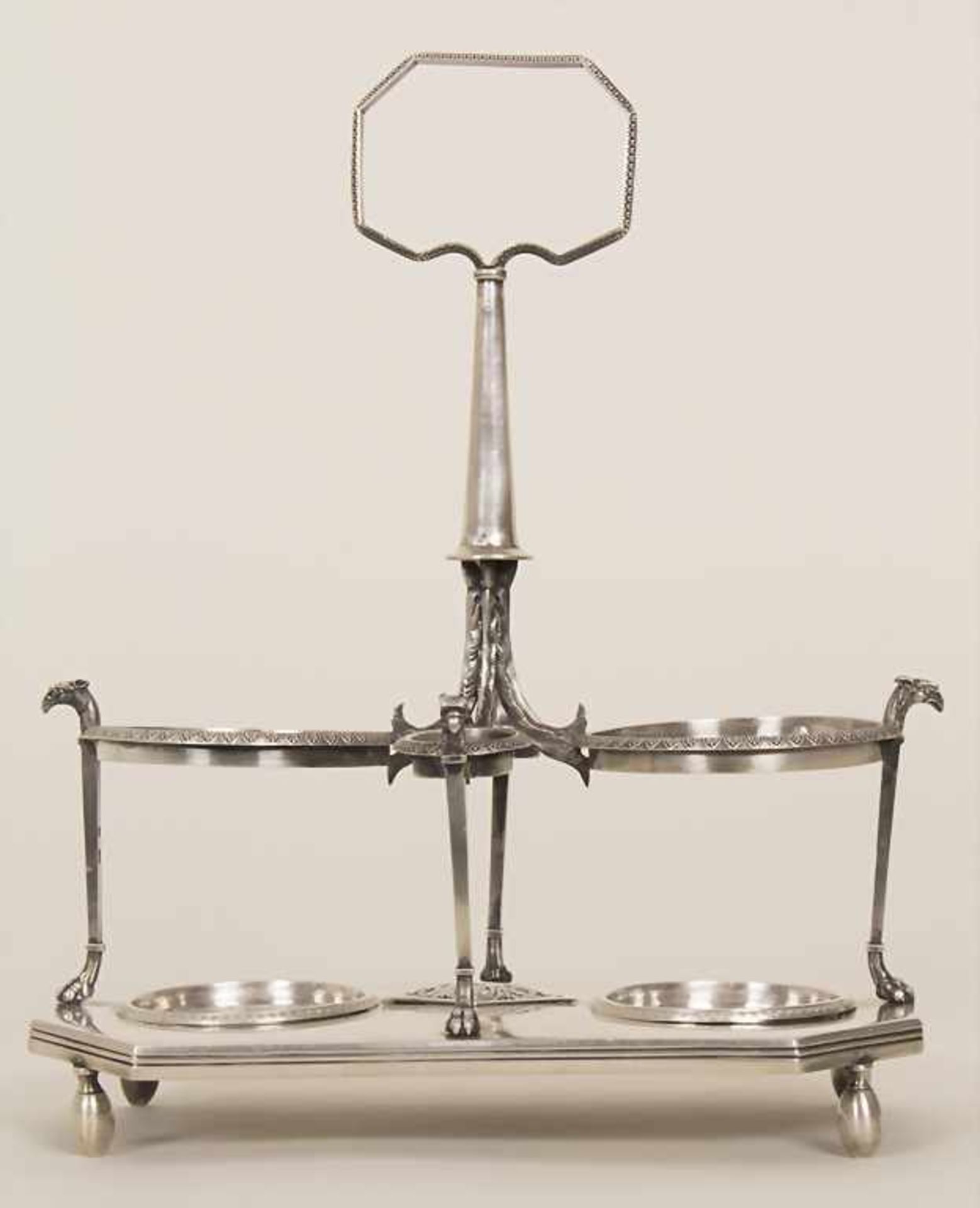 Empire-Menage / A silver cruet stand, Abel-Étienne Giroux, Paris, 1806Material: Silber 950,