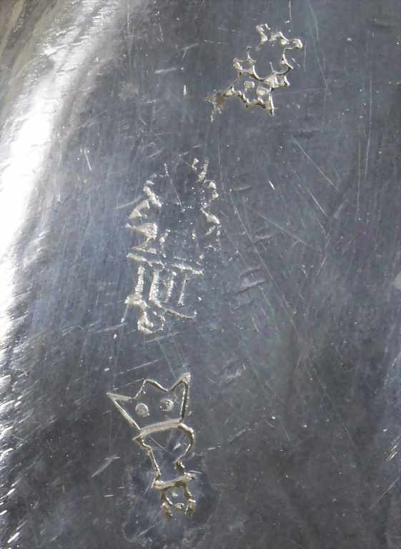 Messkelch / A silver chalice, Jean-Larget, Sedan 18. Jh.Material: Silber 950, Kuppa vergoldet, - Bild 4 aus 5