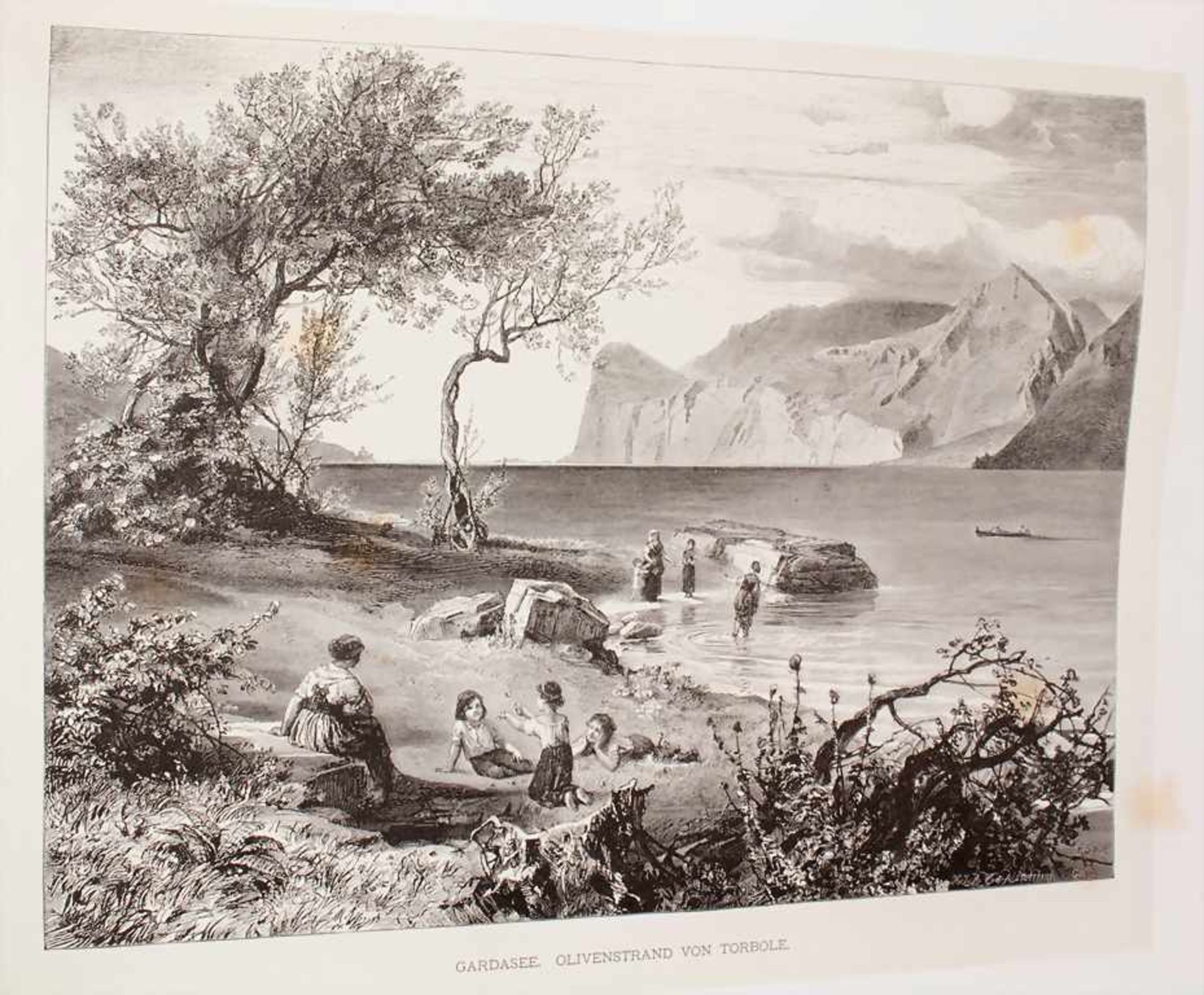Stieler / Paulus / Kaden: 'Italien', 1876Untertitel: Eine Wanderung von den Alpen bis zum Aetna', - Bild 4 aus 7