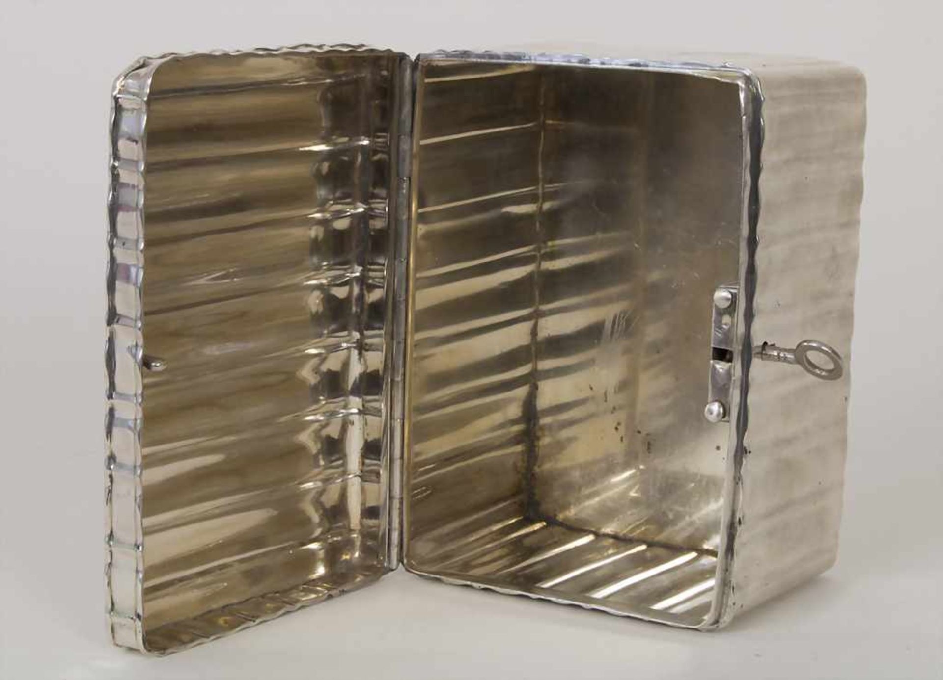 Zuckerdose / A silver sugar box, Stefan Mayerhofer, Wien, um 1835Material: Silber 13 Lot,Marke: - Image 4 of 6