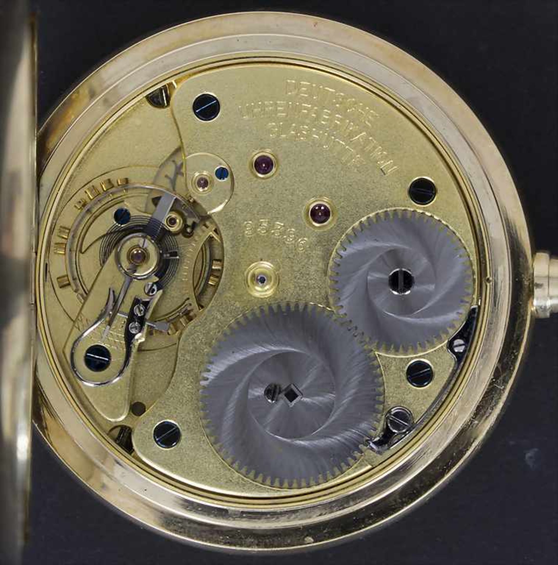 Taschenuhr Savonette / Pocket Watch, A. Lange & Söhne, Glashütte in Sachsen, ca. 1938Hersteller: - Image 2 of 7