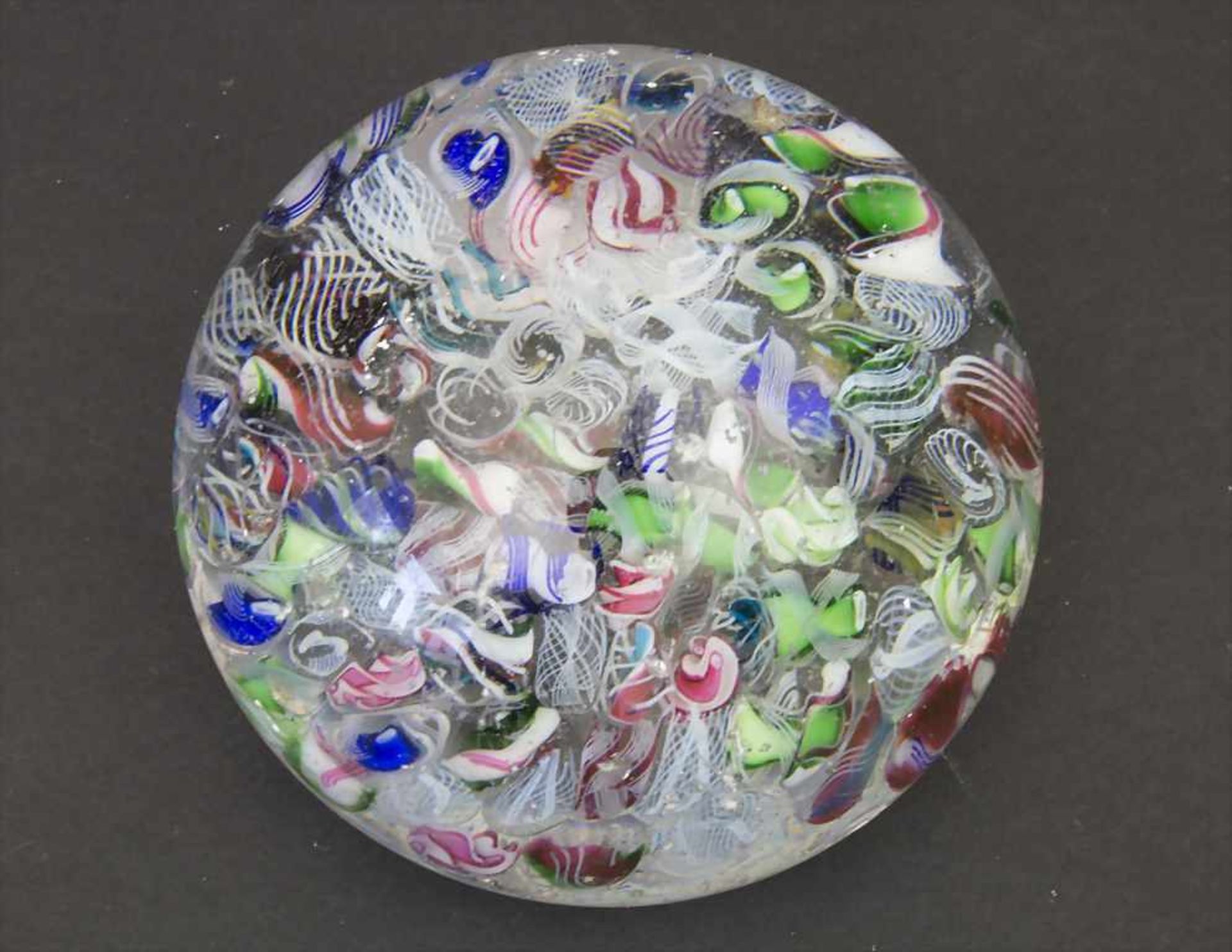 Briefbeschwerer 'End of the Day' / A paperweight, St. Louis, Frankreich, Mitte 19. Jh.Material: