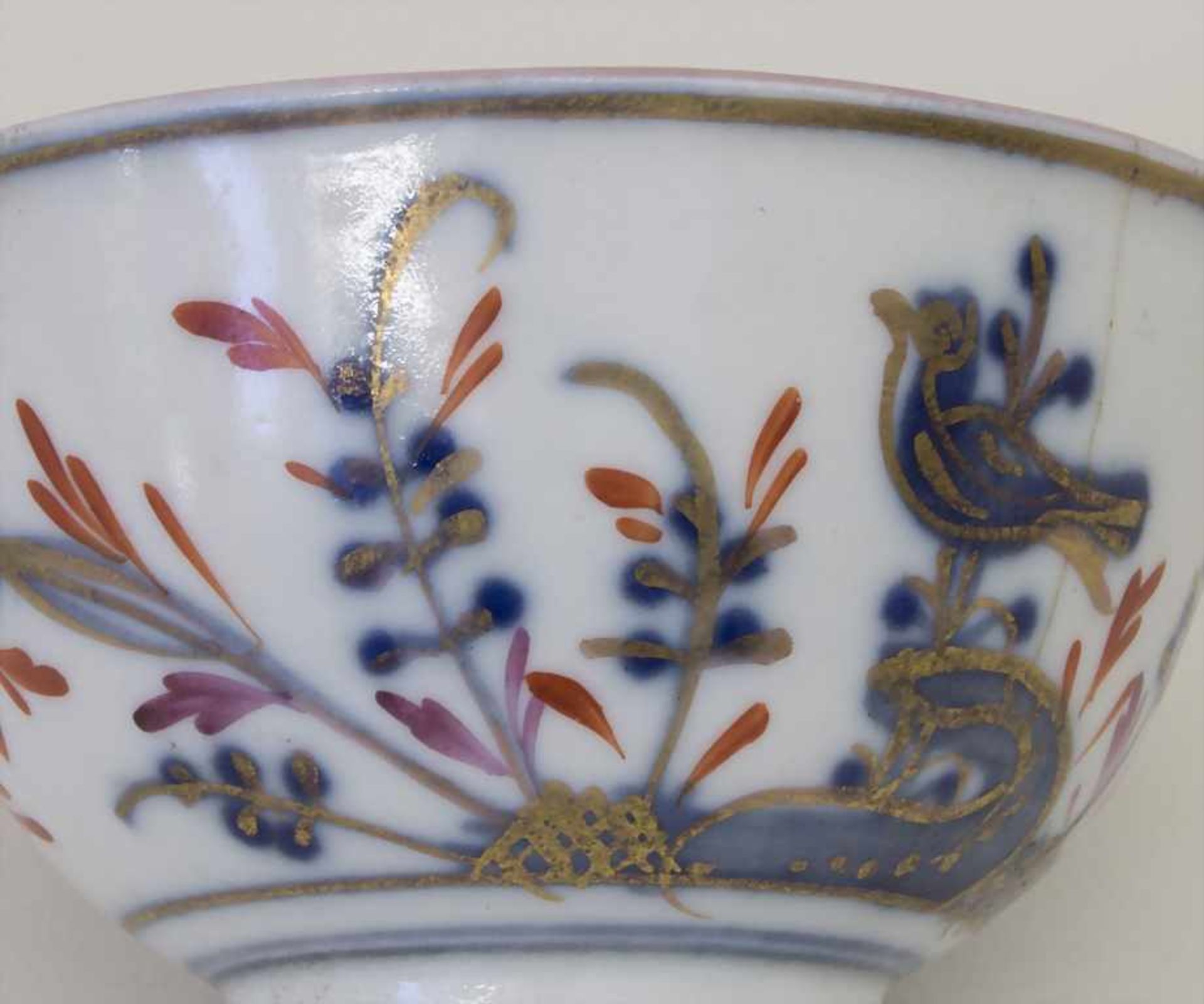 Frühes Koppchen / An early cup, wohl Meissen, um 1730Material: Porzellan, unter- und überglasur - Bild 5 aus 6