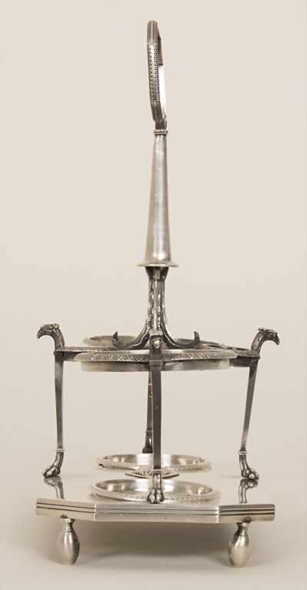 Empire-Menage / A silver cruet stand, Abel-Étienne Giroux, Paris, 1806Material: Silber 950, - Image 4 of 9