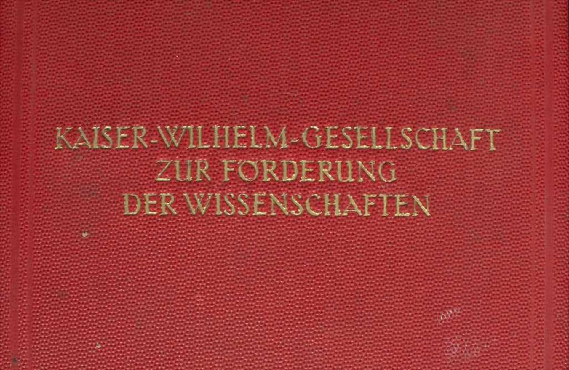 Orden der Kaiser Wilhelm Gesellschaft zur Förderung der Wissenschaften, um 1930Material: Silber - Image 3 of 3