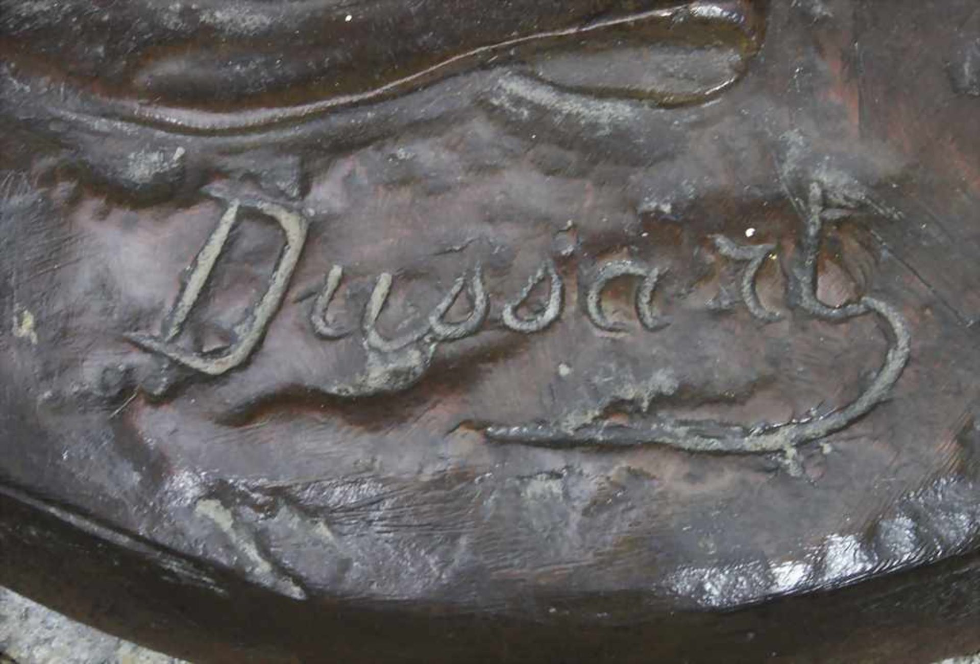 Der Tanz / The dance, Gustave Dussart (Lille 1875 -1952 Amiens)Material: Bronze, Reste von - Bild 5 aus 7