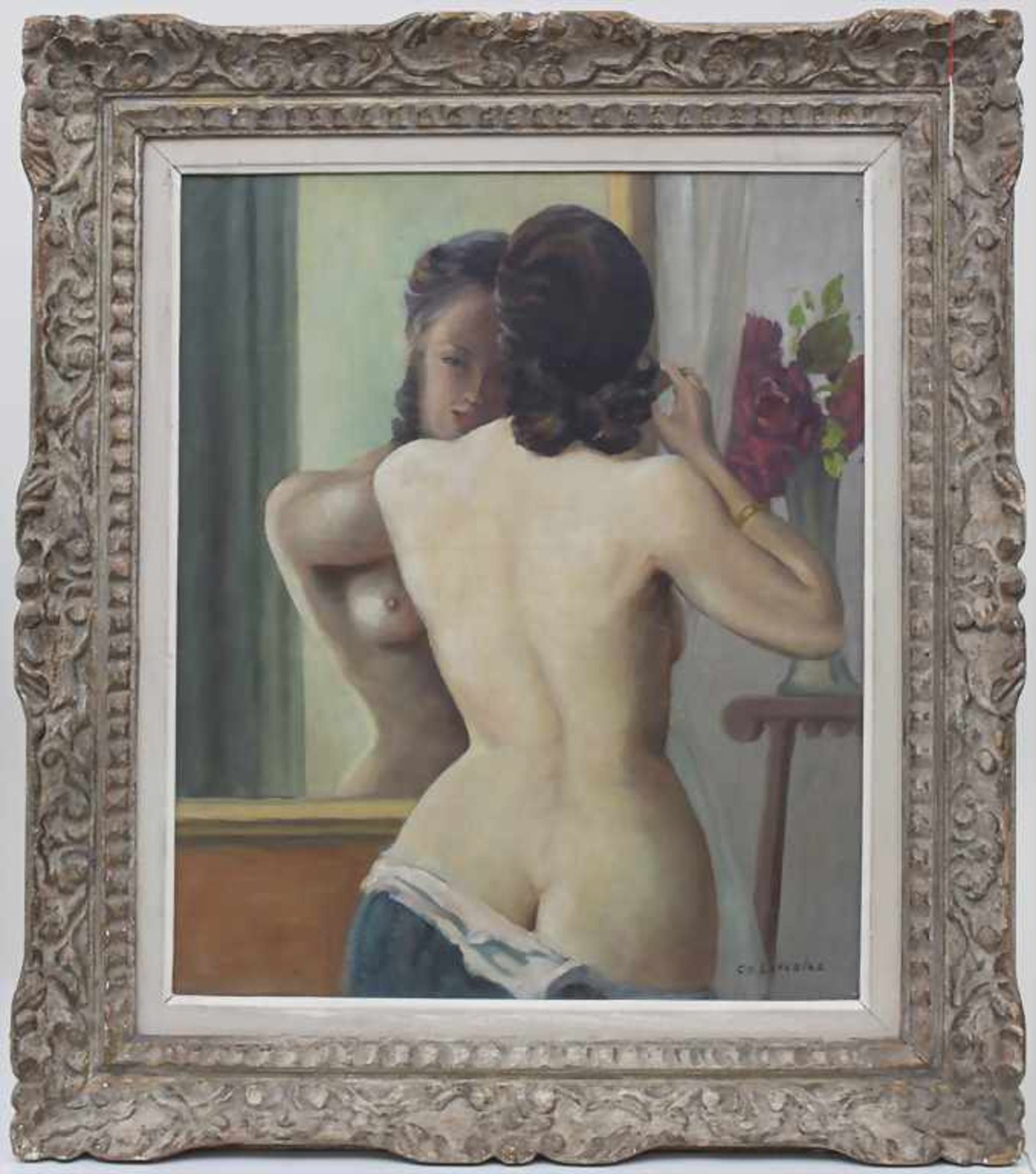 Charles Lefebvre (1846-1894), 'Weiblicher Akt' / 'A female nude'Technik: Öl auf Leinwand, gerahmt, - Image 2 of 4