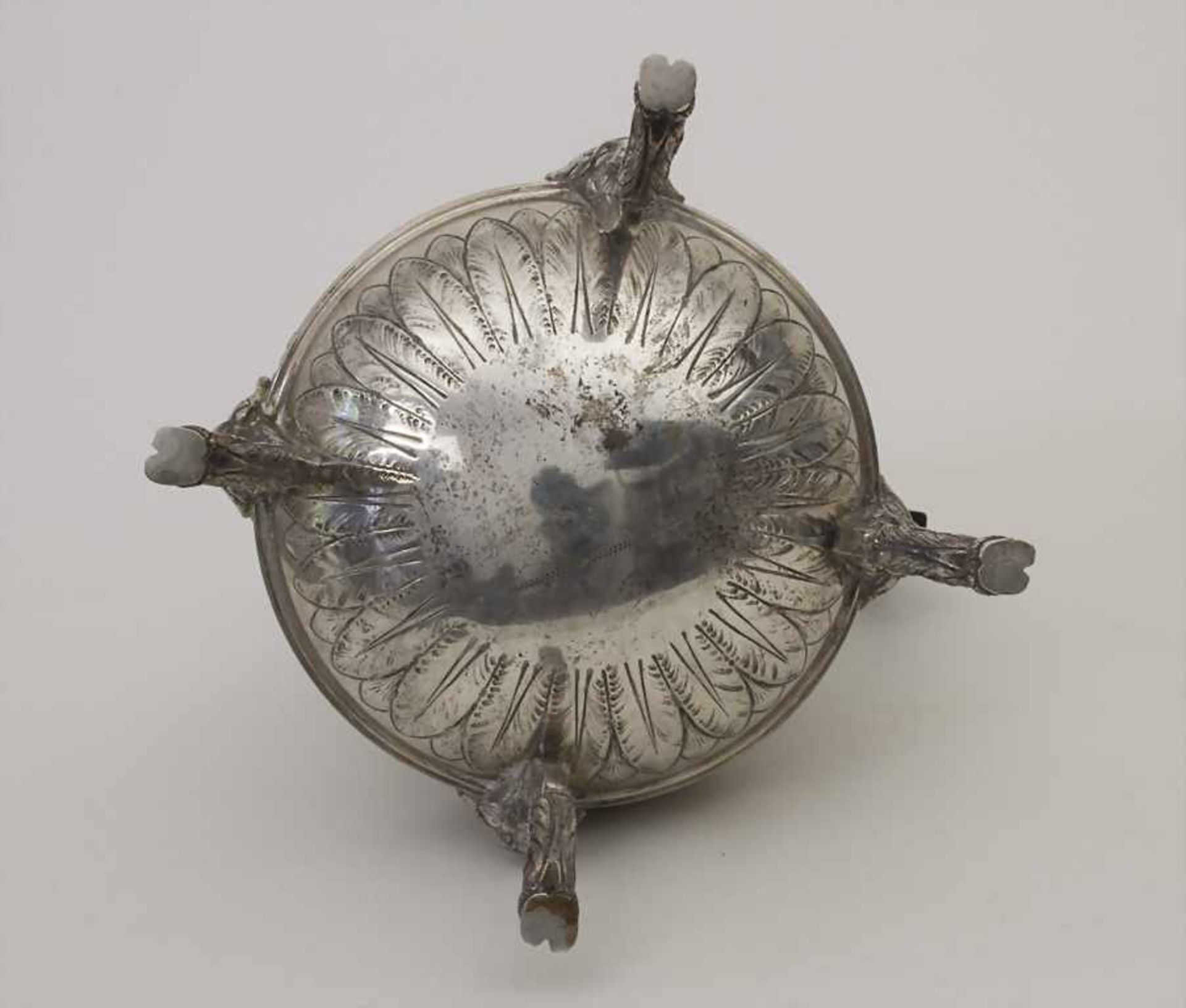 Großer Schenkkrug / A large silver jug, Schleissner, Hanau, um 1890Material: Silber 800,Marke: - Image 6 of 8